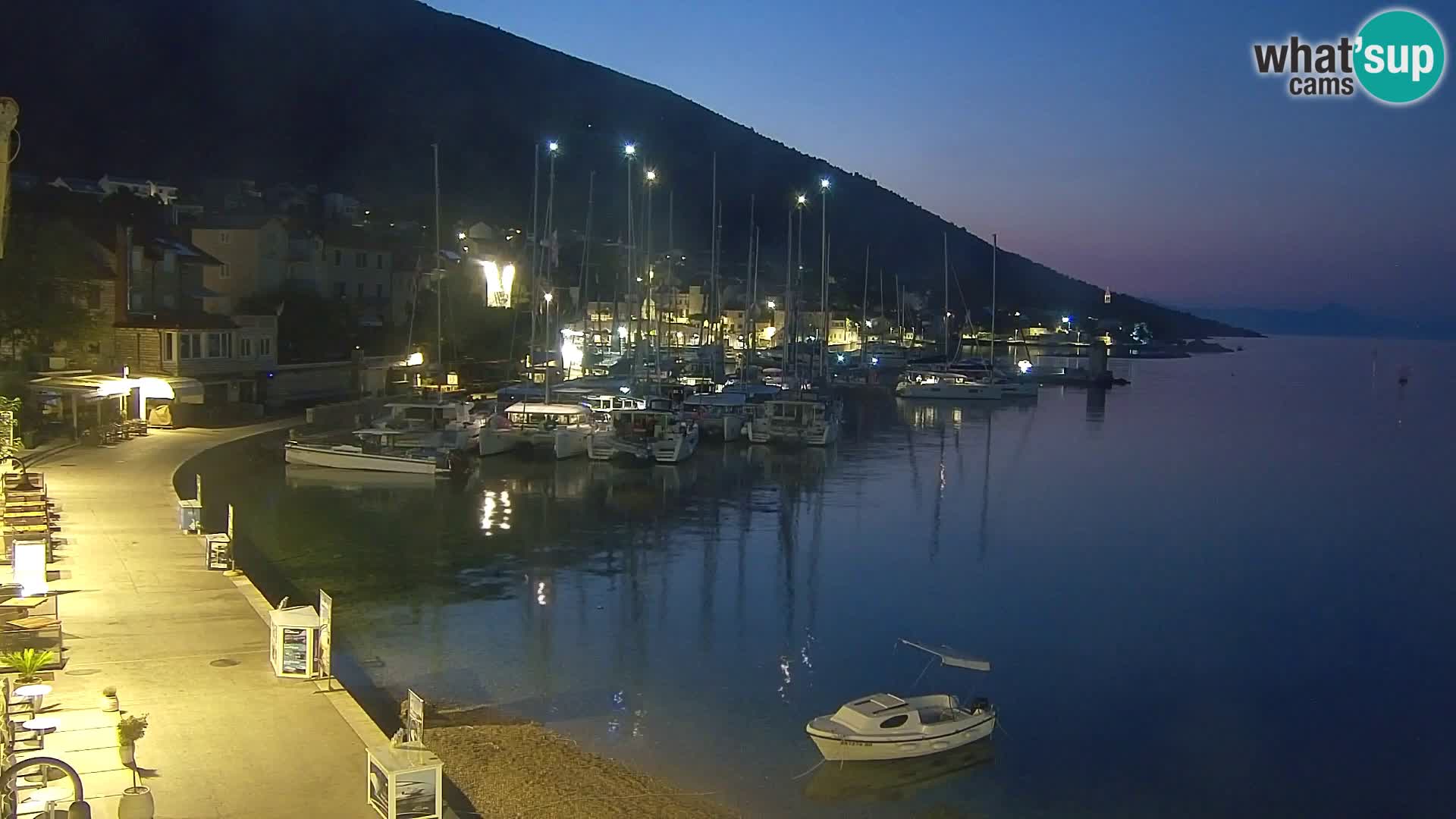 Webcam Bol Hafen & Ortszentrum – Liveblick aus Bol auf der Insel Brač