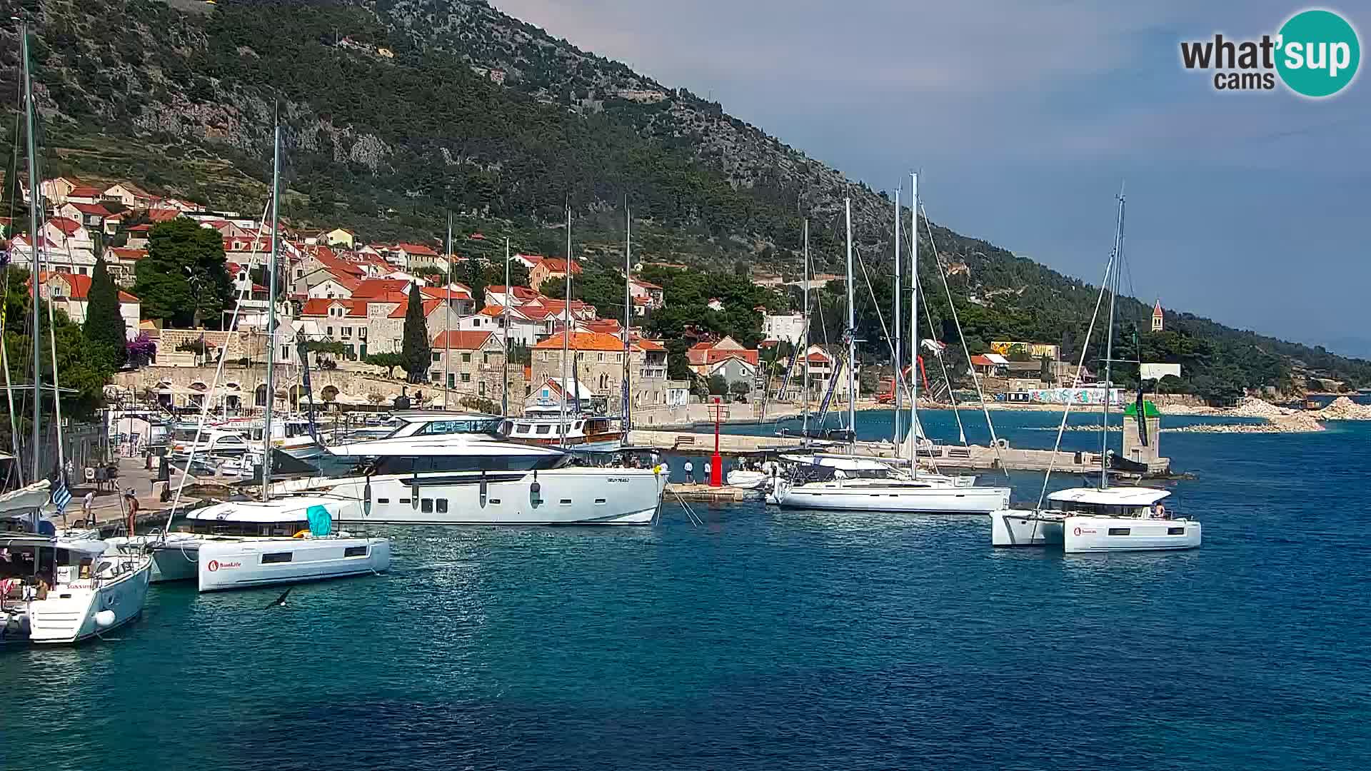 Webcam Bol Town Center & Marina – Live View from Bol, Brač