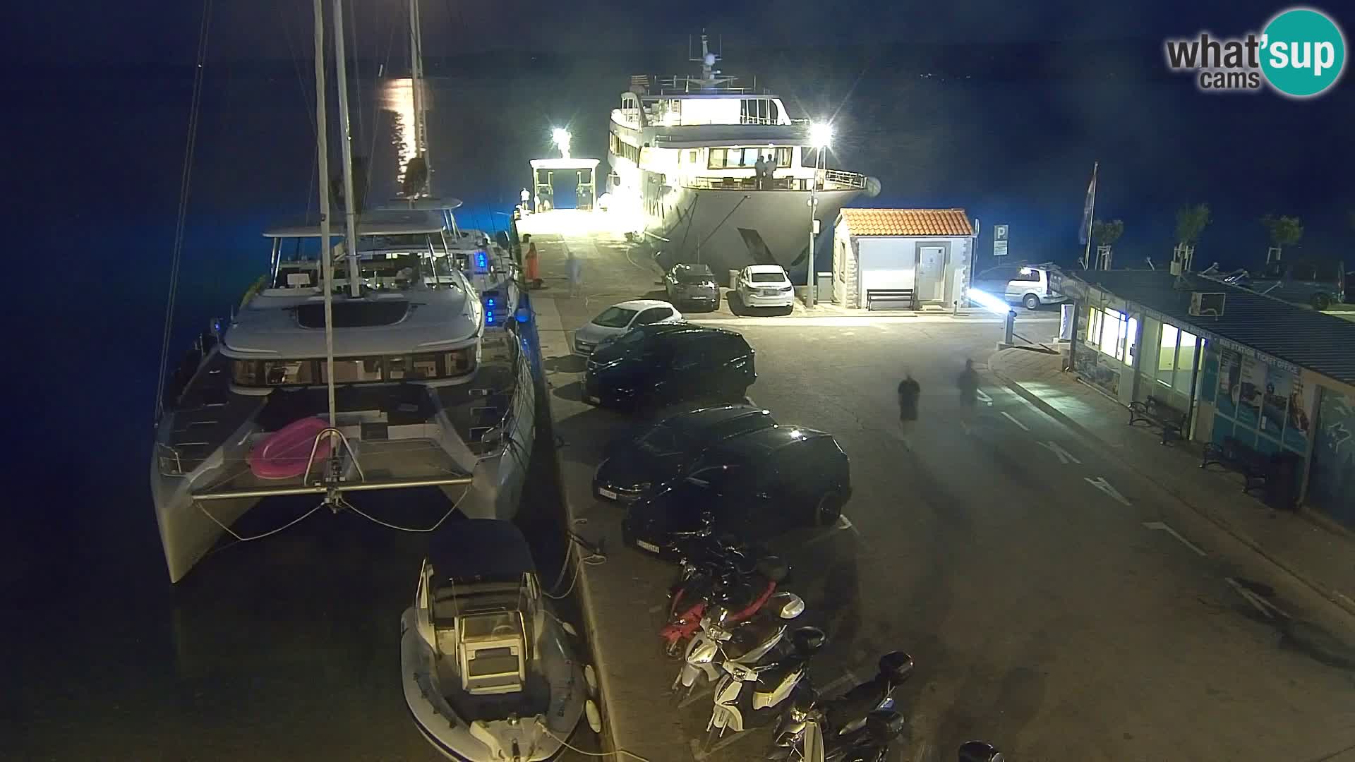 Webcam Bol Hafen & Ortszentrum – Liveblick aus Bol auf der Insel Brač