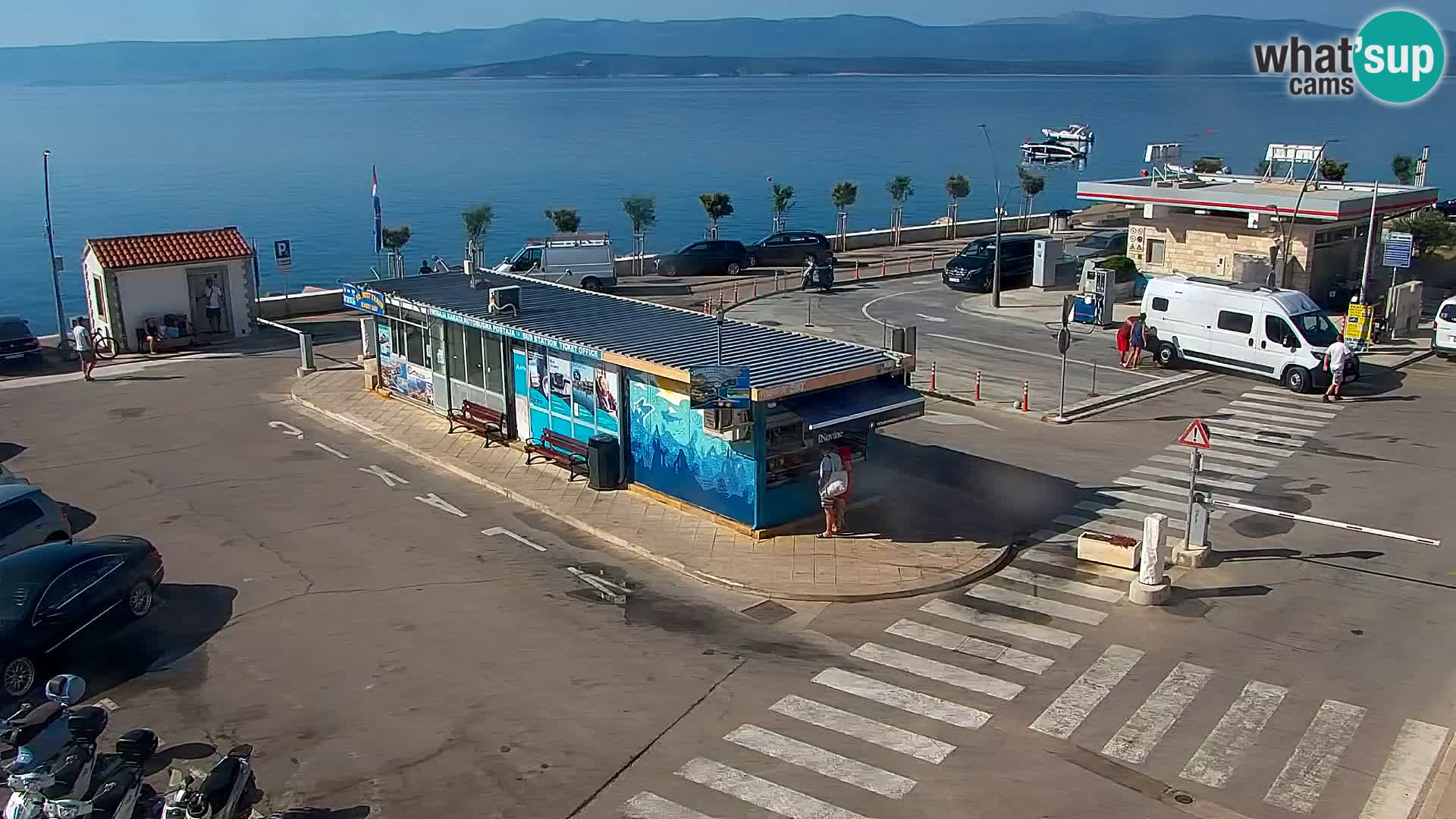Webcam Bol Hafen & Ortszentrum – Liveblick aus Bol auf der Insel Brač