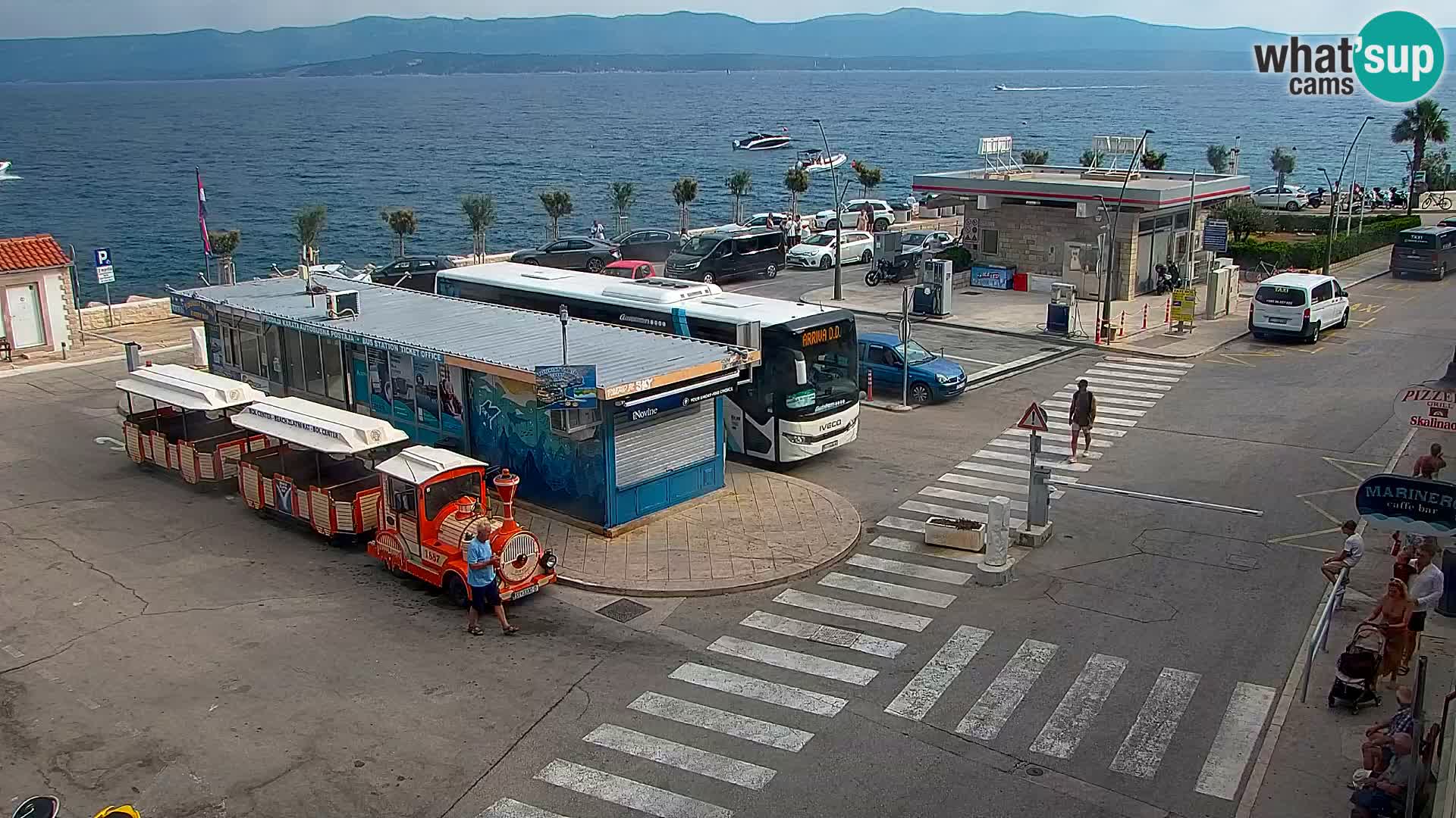 Webcam Bol Hafen & Ortszentrum – Liveblick aus Bol auf der Insel Brač