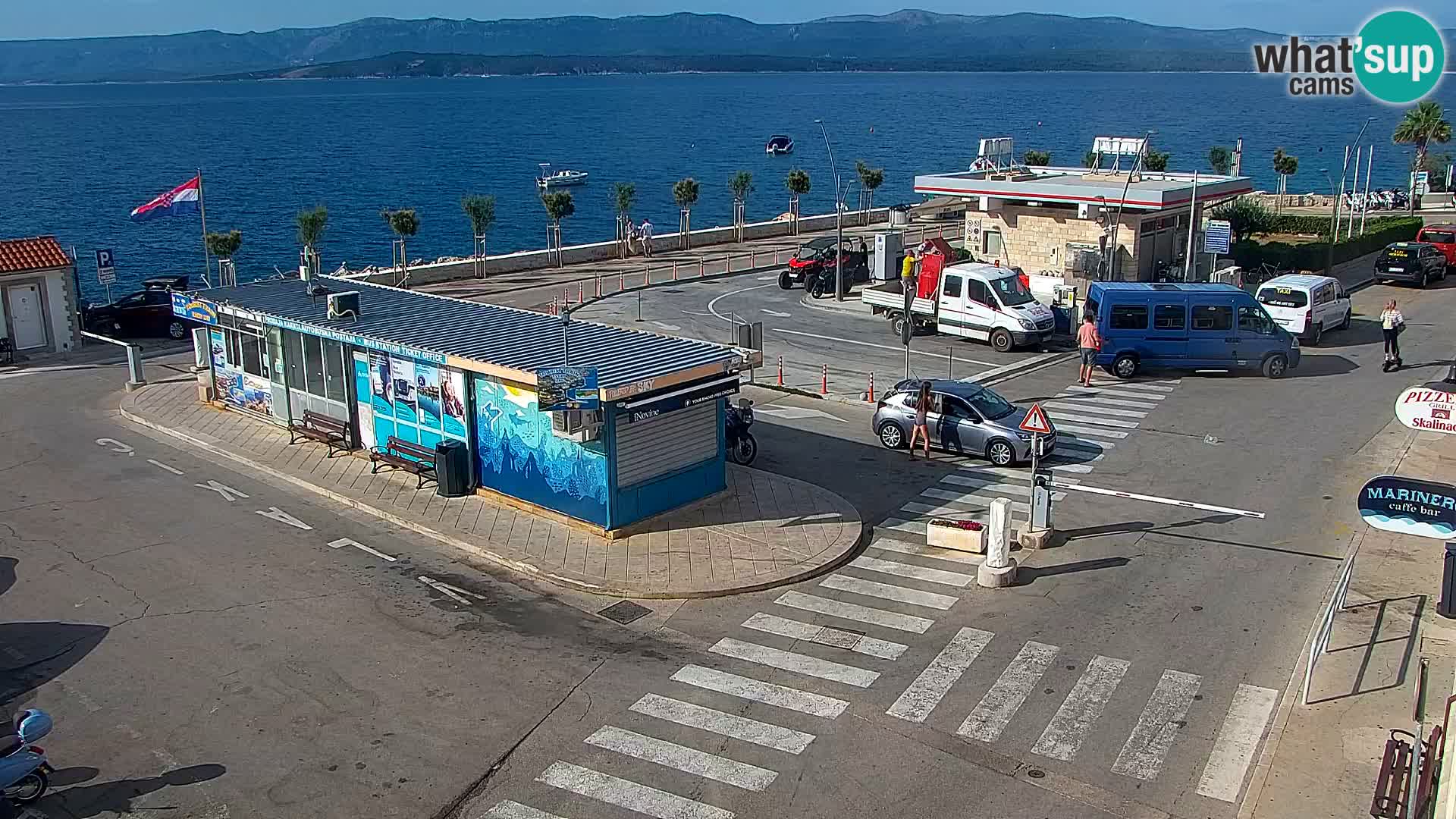 Webcam Bol Town Center & Marina – Live View from Bol, Brač