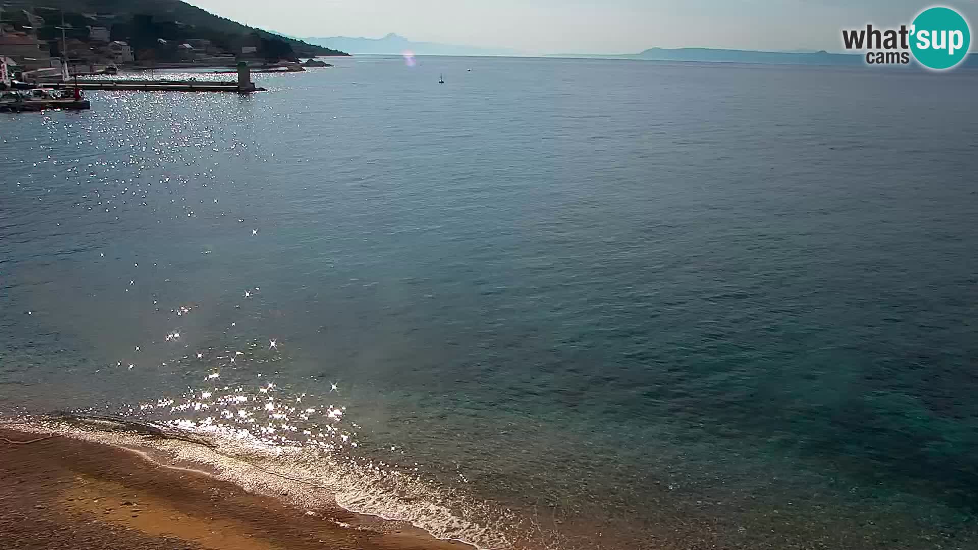 Webcam Bol centre-ville & marina – Vue en direct depuis Bol, île de Brač