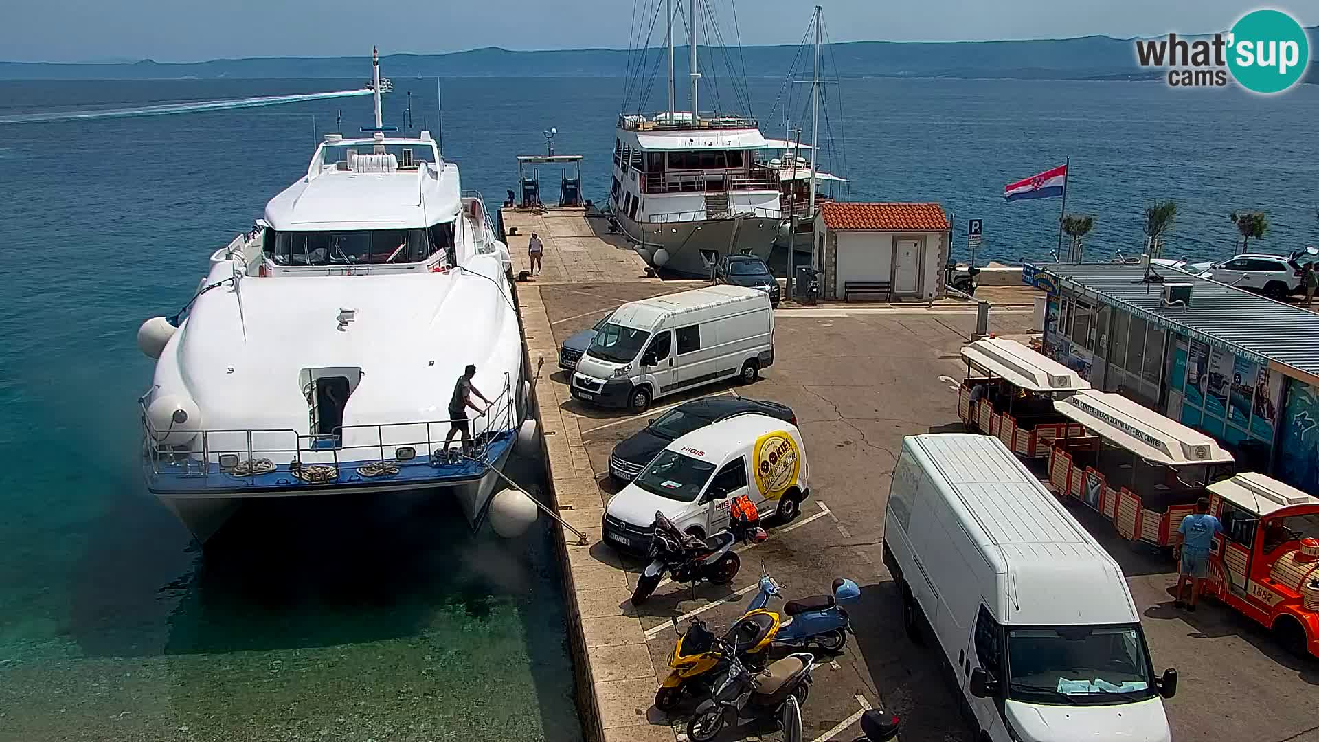 Webcam Bol Town Center & Marina – Live View from Bol, Brač