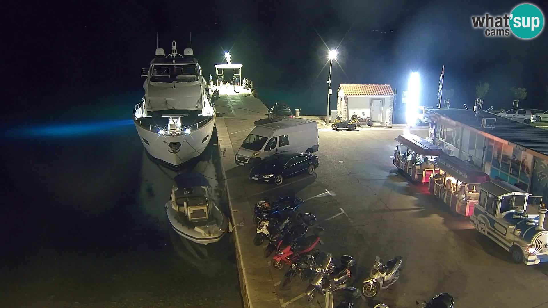 Webcam Bol Hafen & Ortszentrum – Liveblick aus Bol auf der Insel Brač