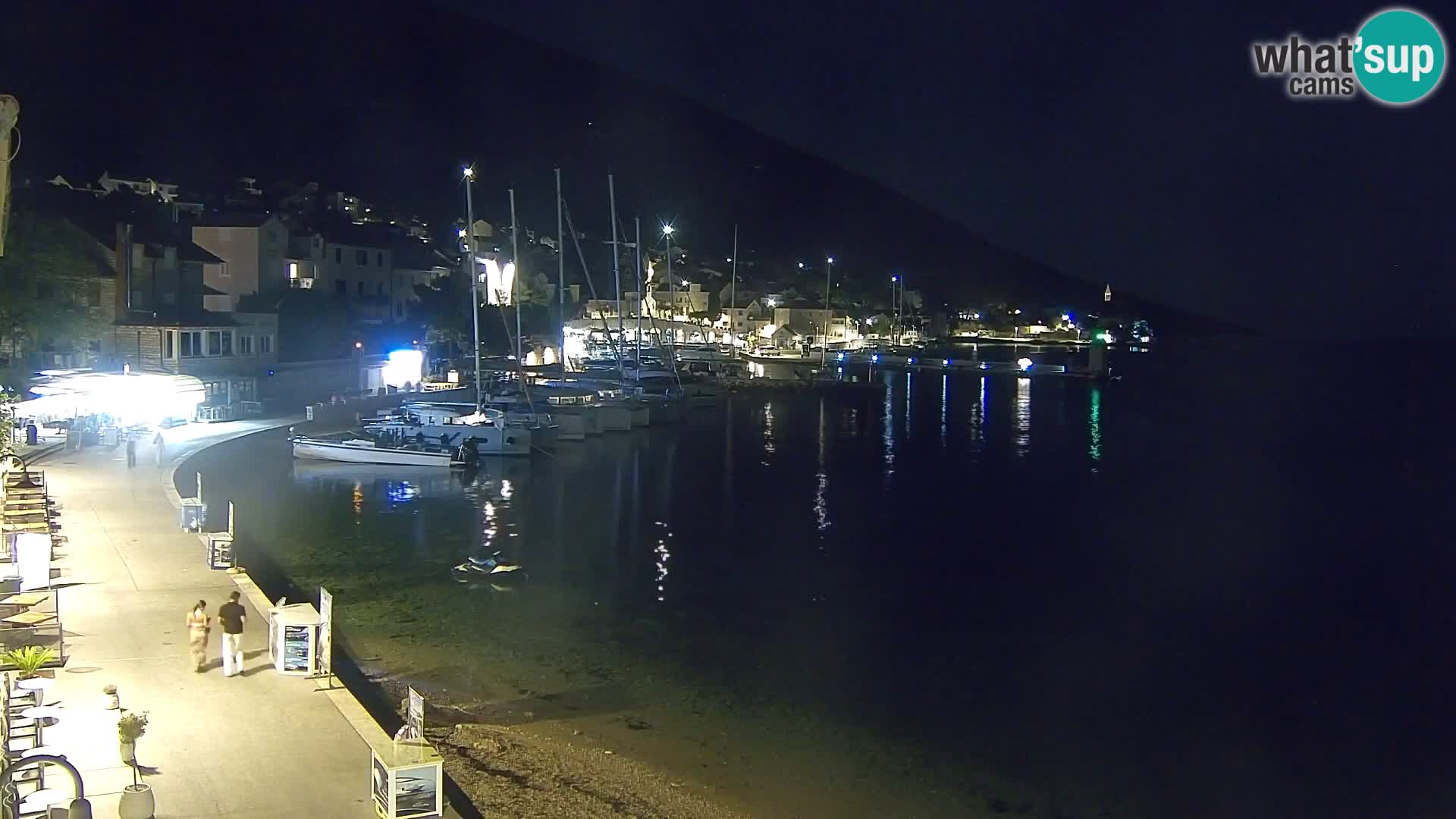 Webcam Bol Hafen & Ortszentrum – Liveblick aus Bol auf der Insel Brač