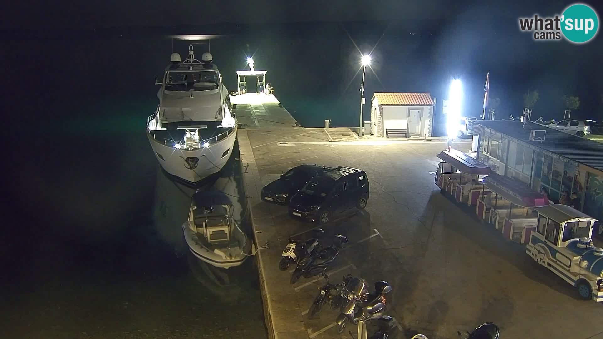 Webcam Bol Hafen & Ortszentrum – Liveblick aus Bol auf der Insel Brač