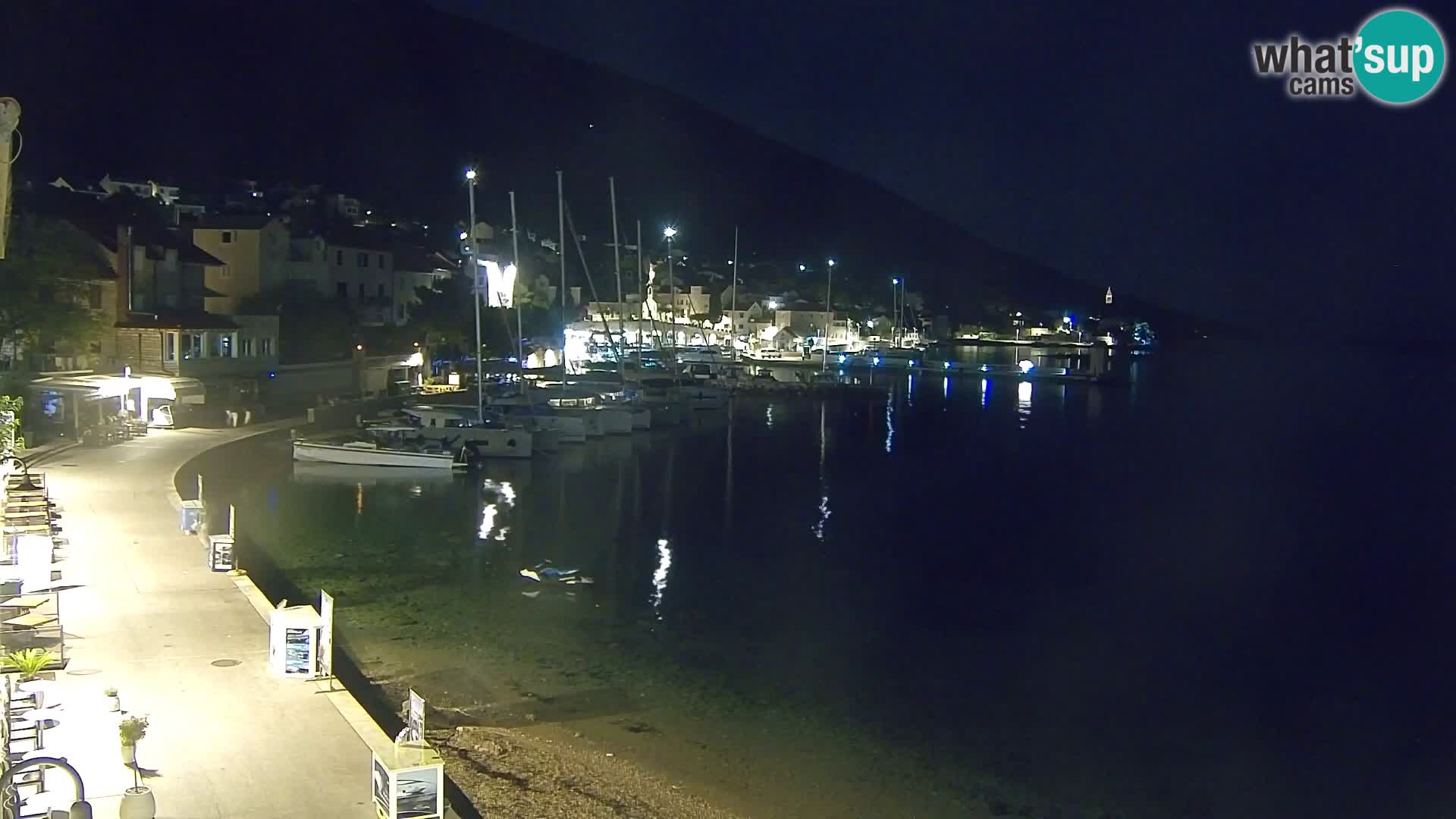 Webcam Bol Hafen & Ortszentrum – Liveblick aus Bol auf der Insel Brač