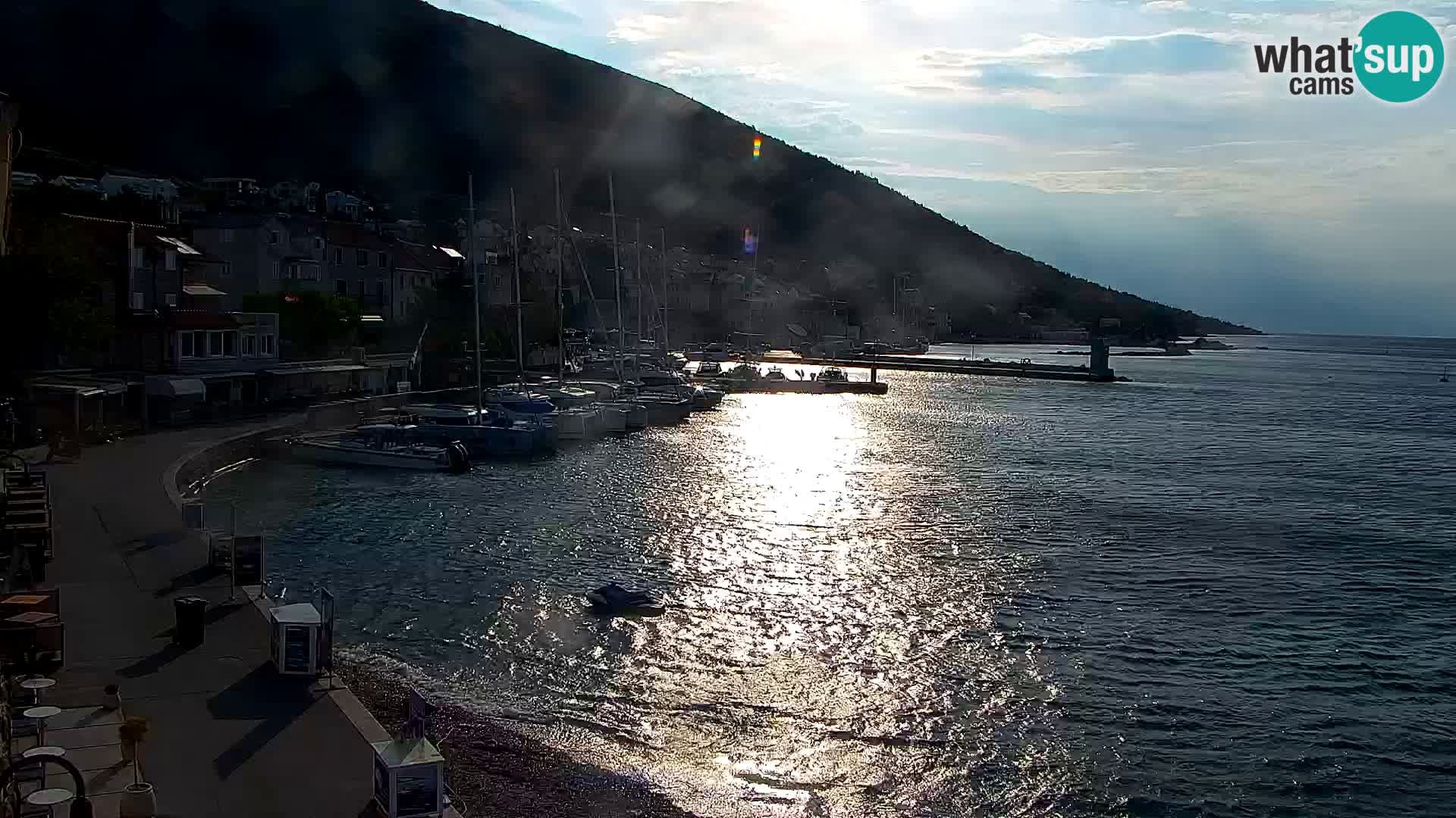 Webcam Bol Centre-Ville & Marina – Vue en direct depuis Bol, île de Brač