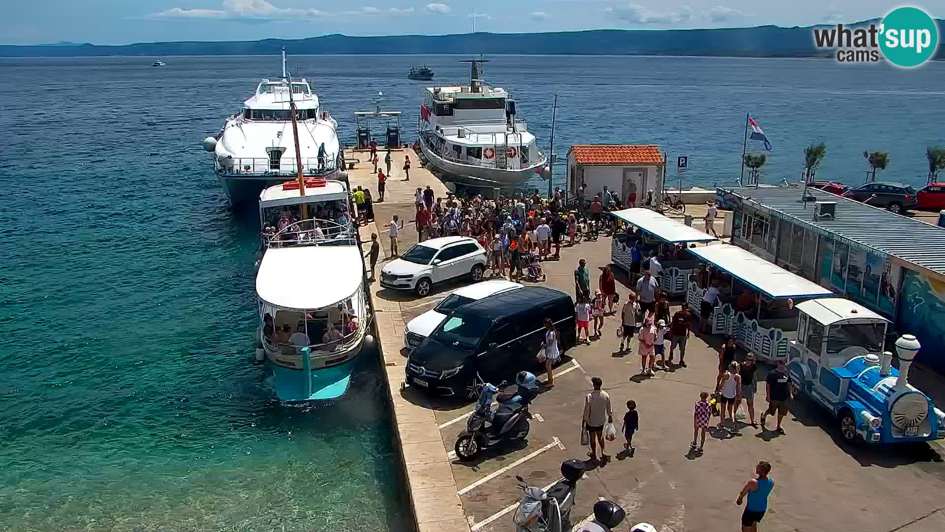 Webcam Bol Town Center & Marina – Live View from Bol, Brač