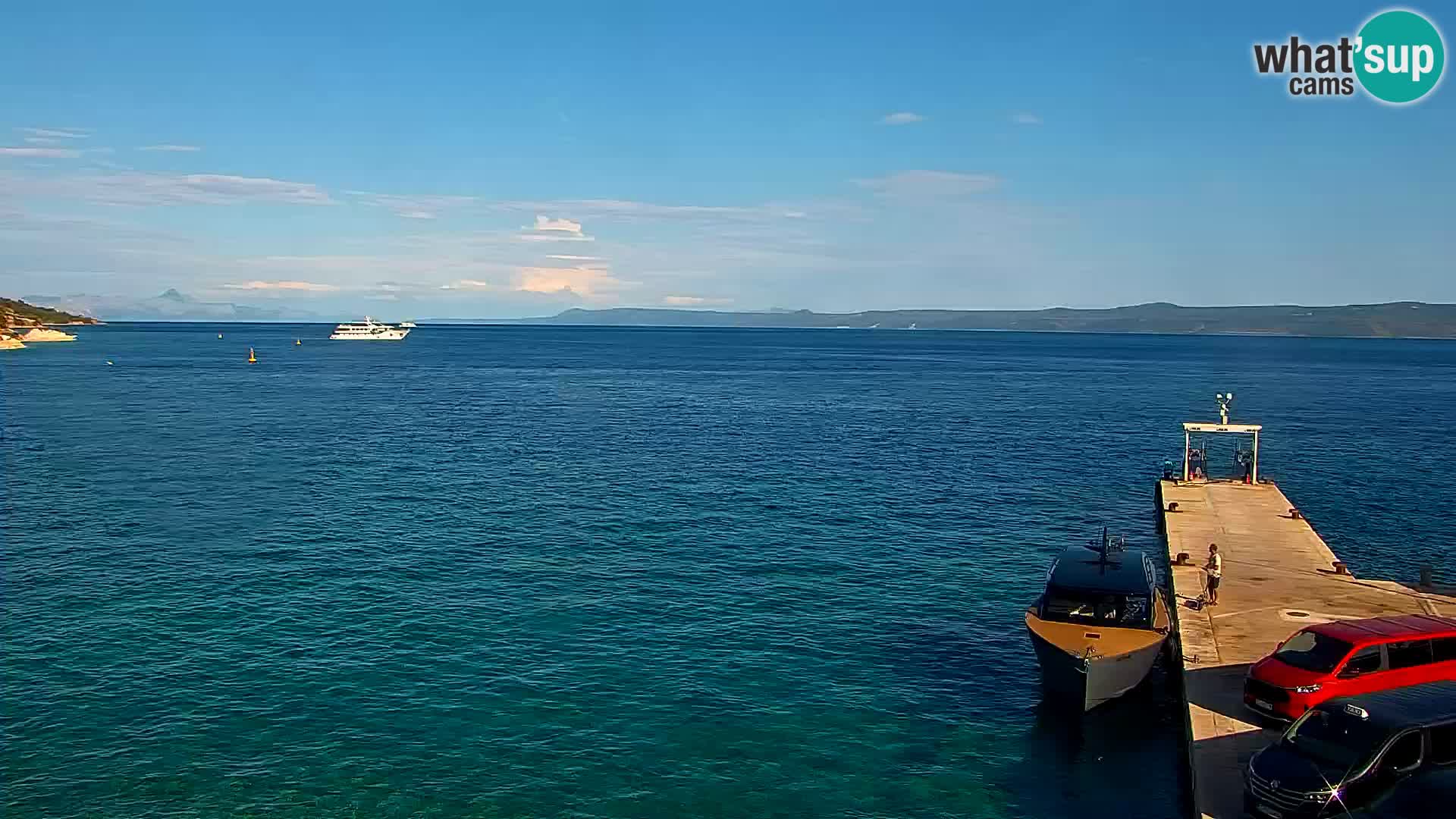 Webcam Bol Hafen & Ortszentrum – Liveblick aus Bol auf der Insel Brač