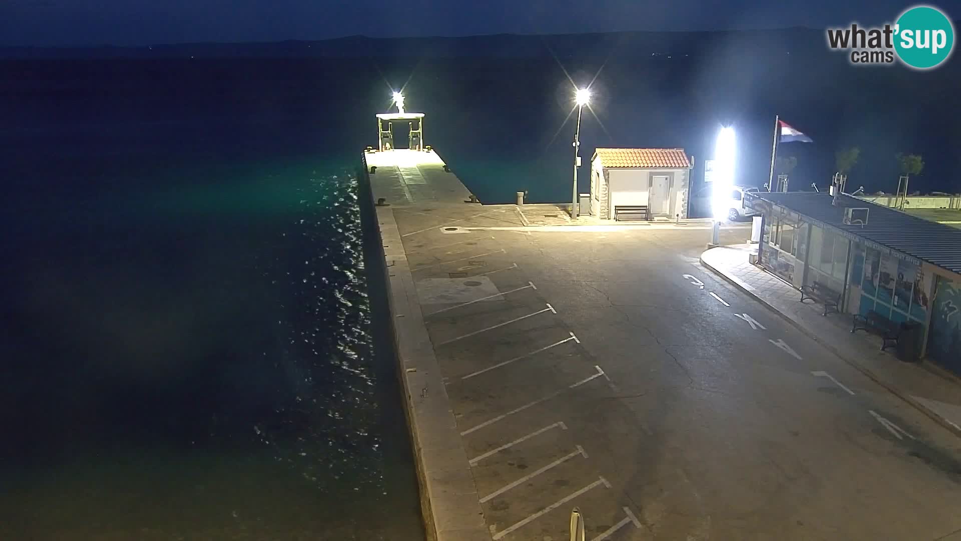 Webcam Bol Hafen & Ortszentrum – Liveblick aus Bol auf der Insel Brač
