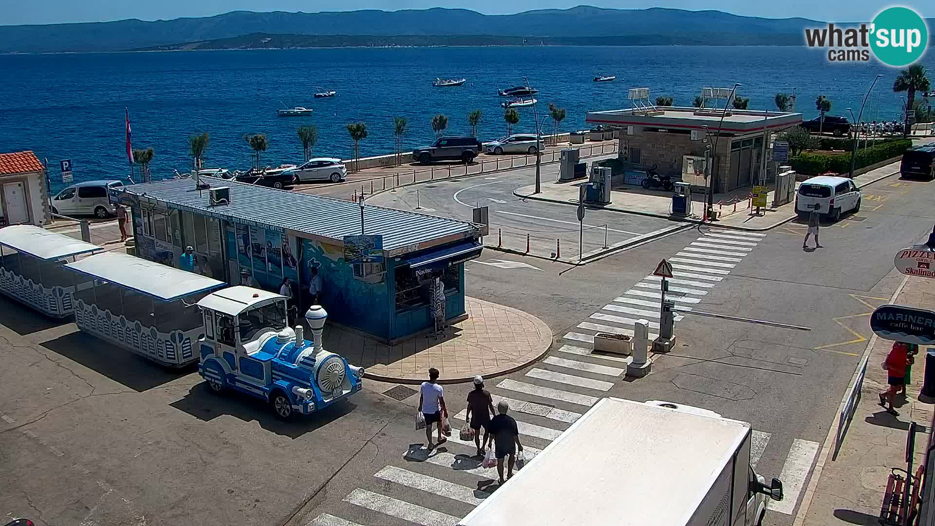 Webcam Bol Town Center & Marina – Live View from Bol, Brač