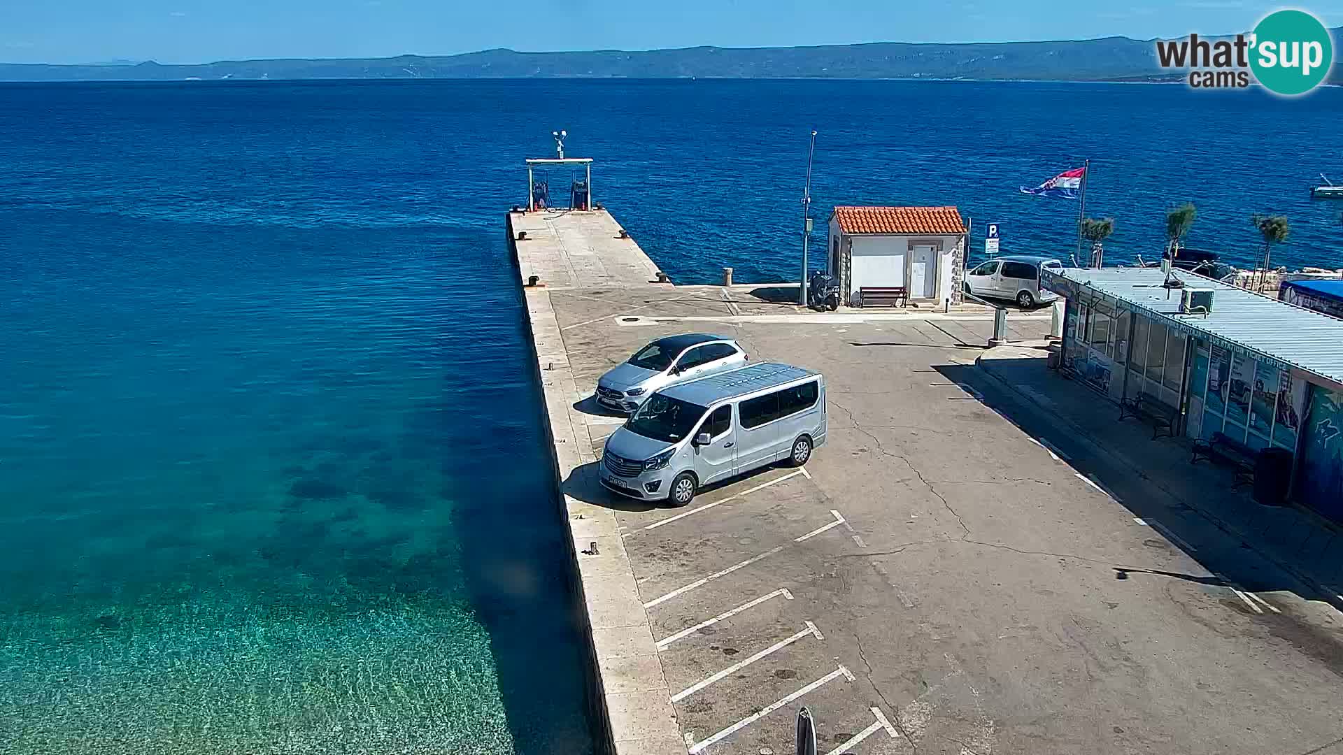 Webcam Bol Town Center & Marina – Live View from Bol, Brač