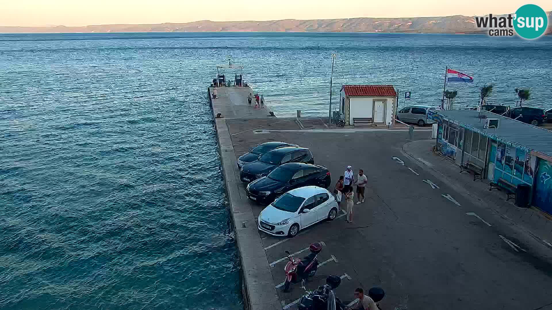 Webcam Bol Centre-Ville & Marina – Vue en direct depuis Bol, île de Brač