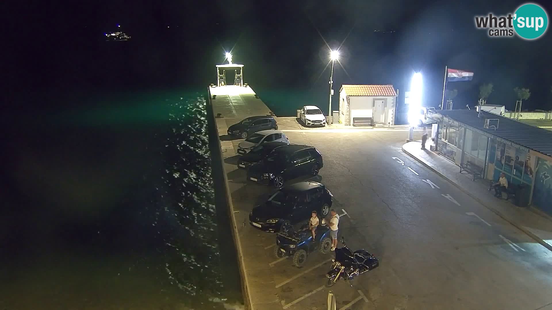 Webcam Bol Hafen & Ortszentrum – Liveblick aus Bol auf der Insel Brač