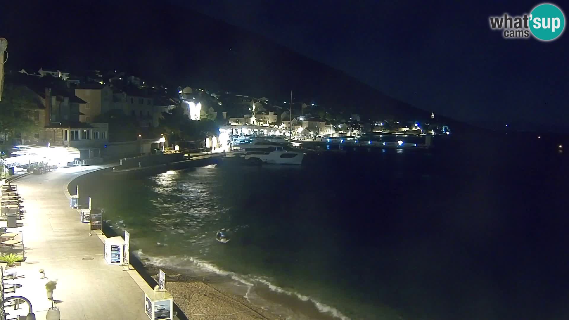 Webcam Bol Hafen & Ortszentrum – Liveblick aus Bol auf der Insel Brač