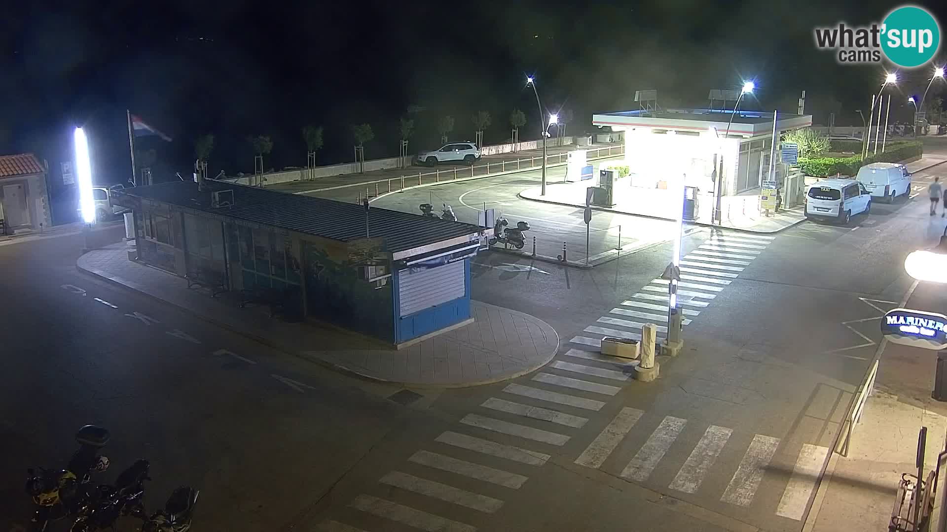 Webcam Bol centre-ville & marina – Vue en direct depuis Bol, île de Brač