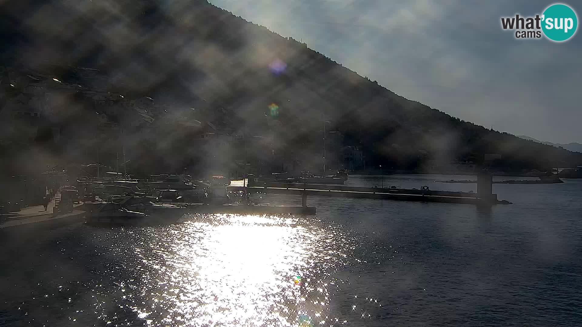 Webcam Bol Centre-Ville & Marina – Vue en direct depuis Bol, île de Brač