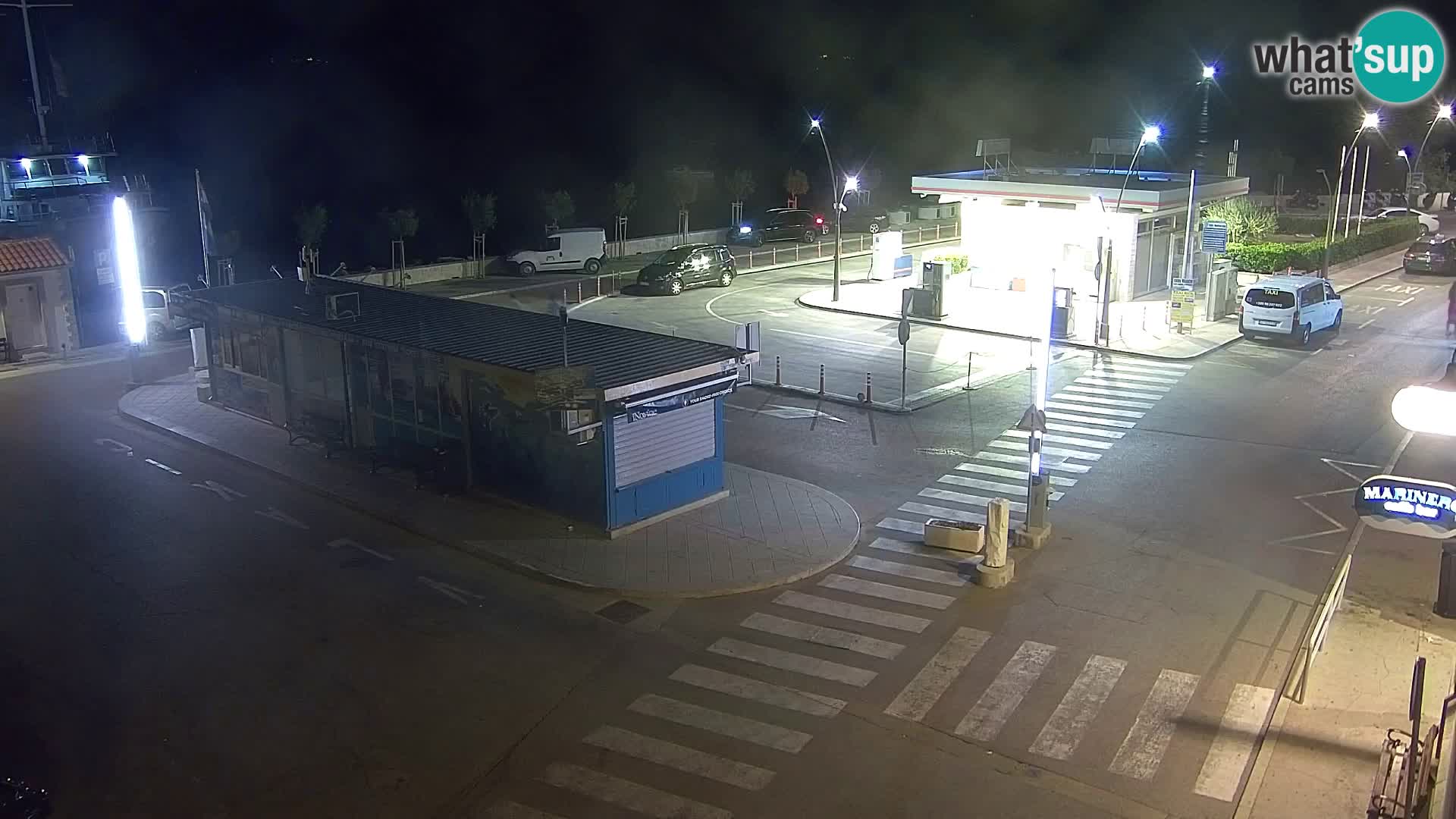 Webcam Bol centre-ville & marina – Vue en direct depuis Bol, île de Brač