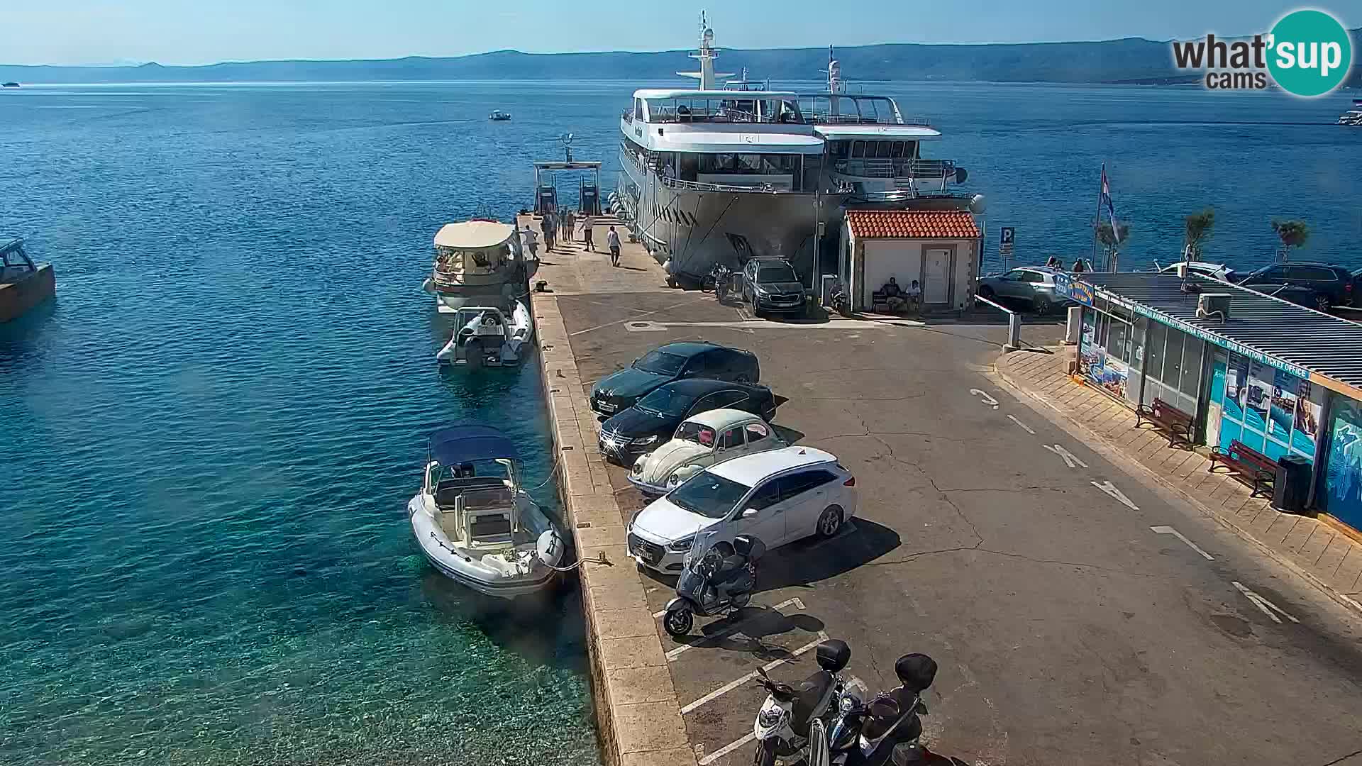Webcam Bol Town Center & Marina – Live View from Bol, Brač