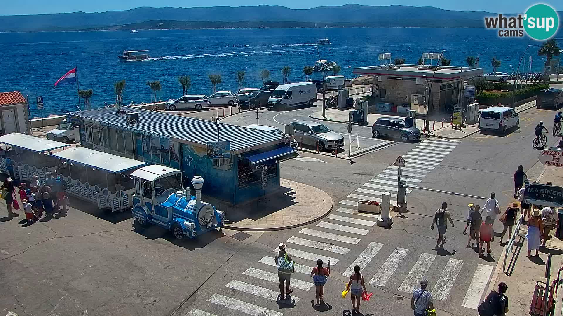 Webcam Bol Hafen & Ortszentrum – Liveblick aus Bol auf der Insel Brač