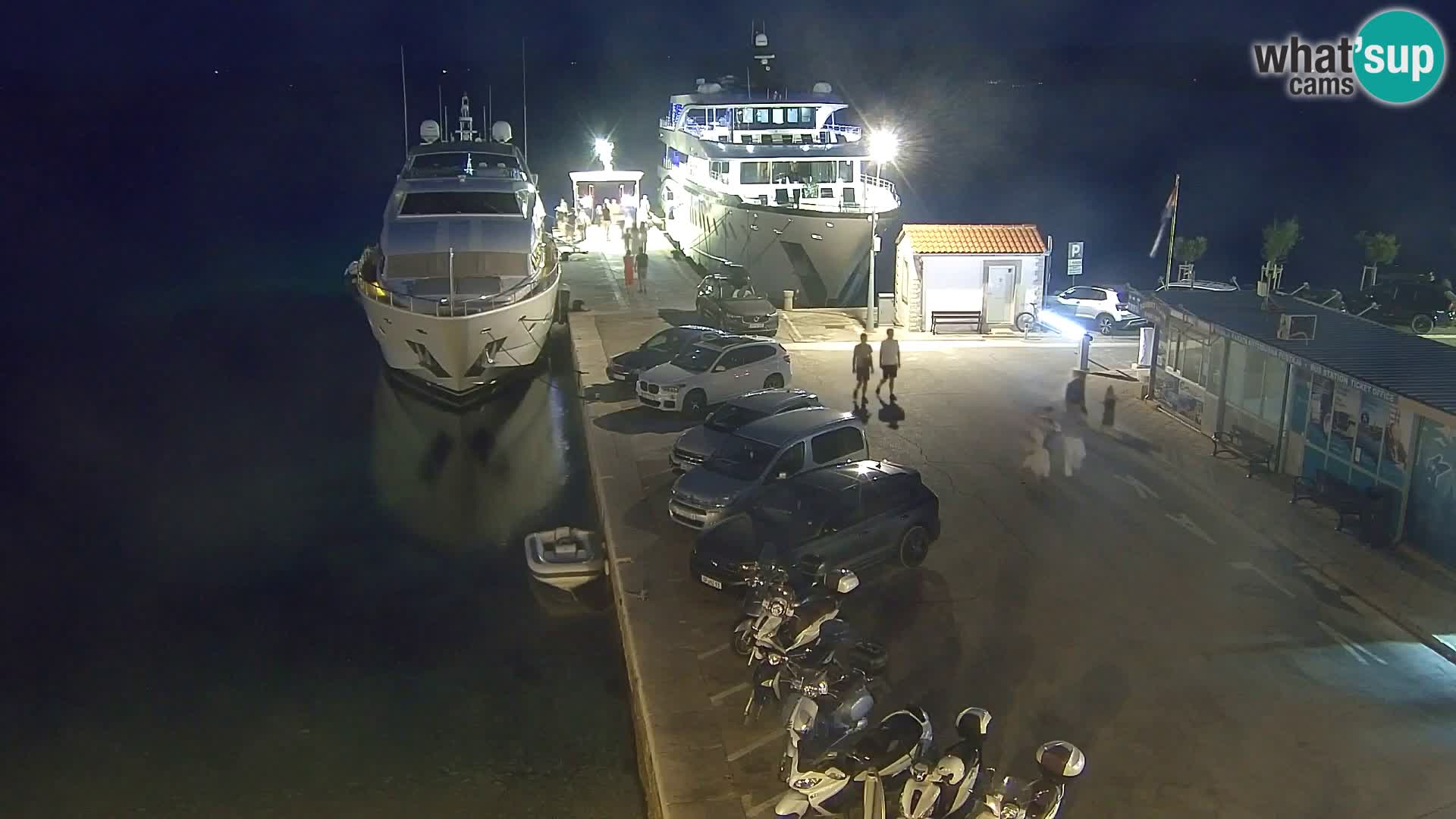 Webcam Bol Hafen & Ortszentrum – Liveblick aus Bol auf der Insel Brač
