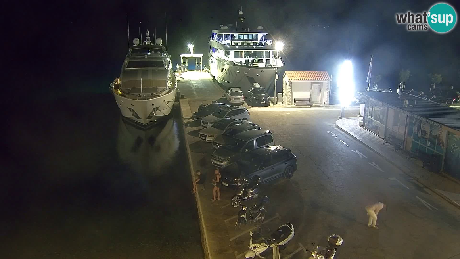 Webcam Bol Hafen & Ortszentrum – Liveblick aus Bol auf der Insel Brač