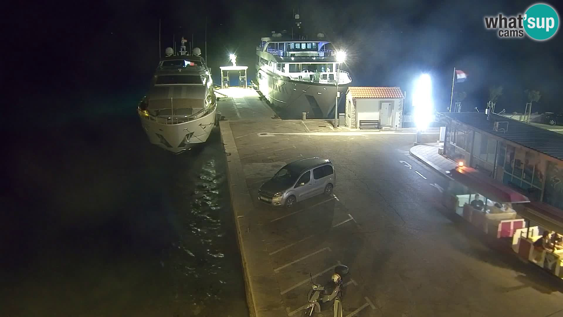 Webcam Bol Hafen & Ortszentrum – Liveblick aus Bol auf der Insel Brač
