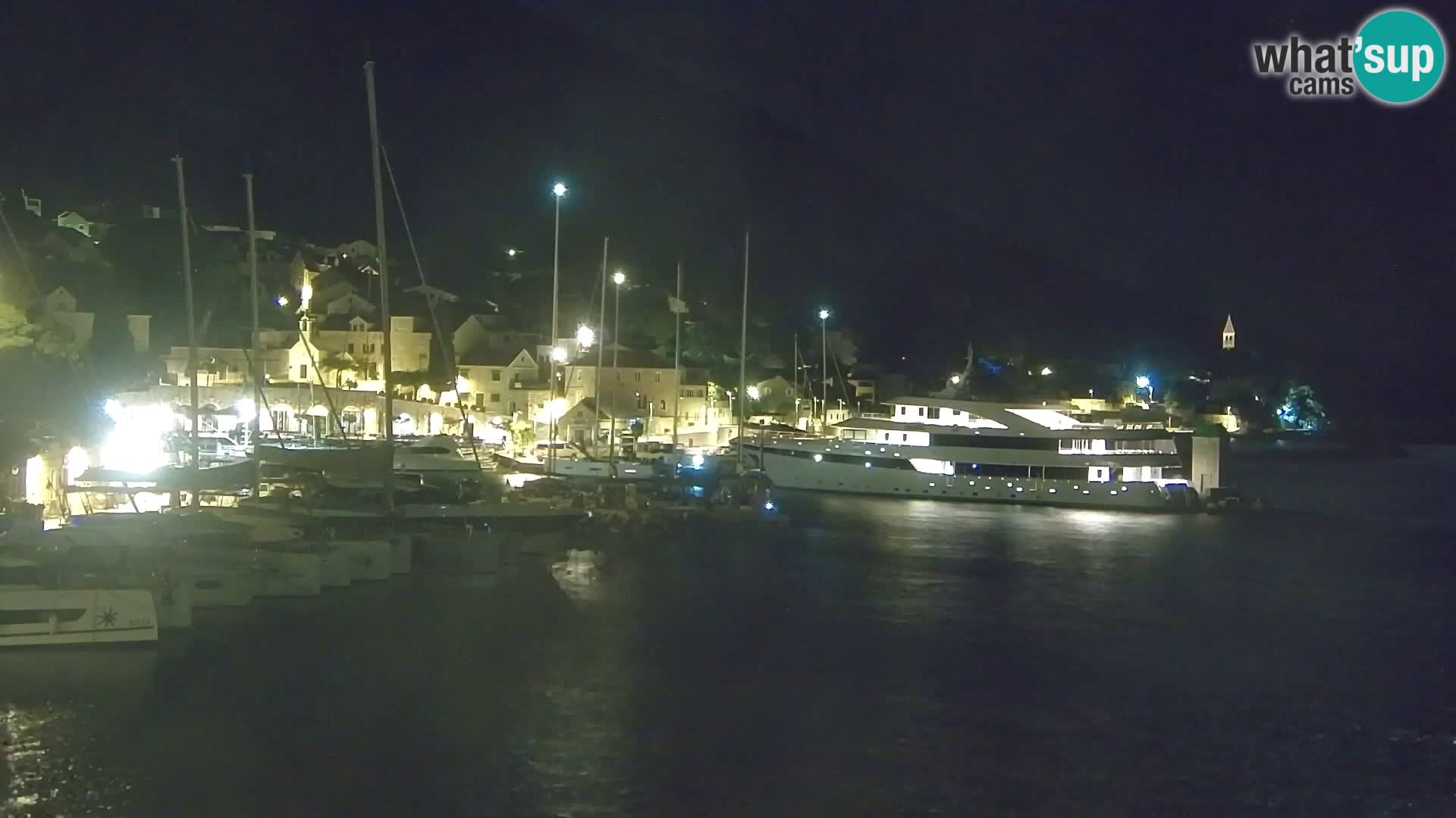 Webcam Bol Town Center & Marina – Live View from Bol, Brač