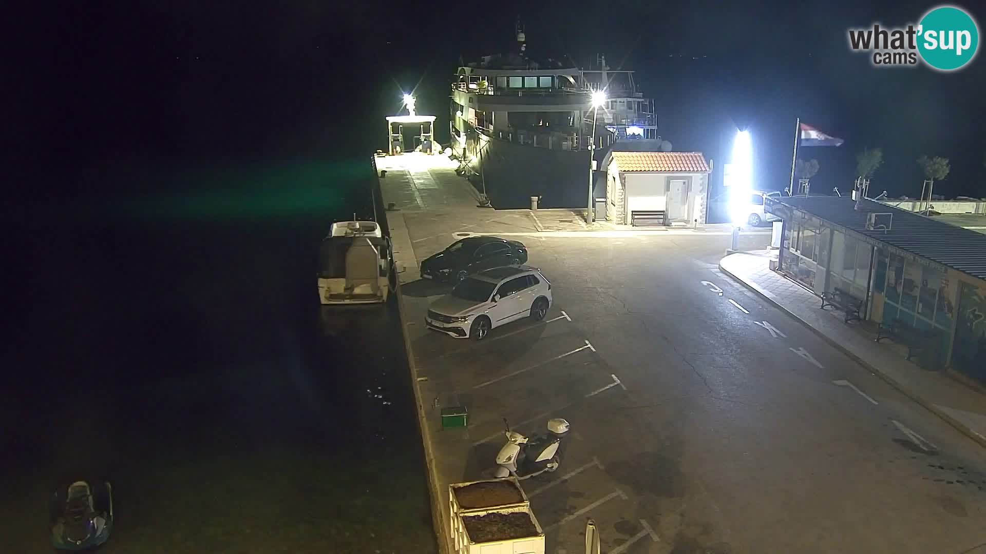 Webcam Bol Centre-Ville & Marina – Vue en direct depuis Bol, île de Brač