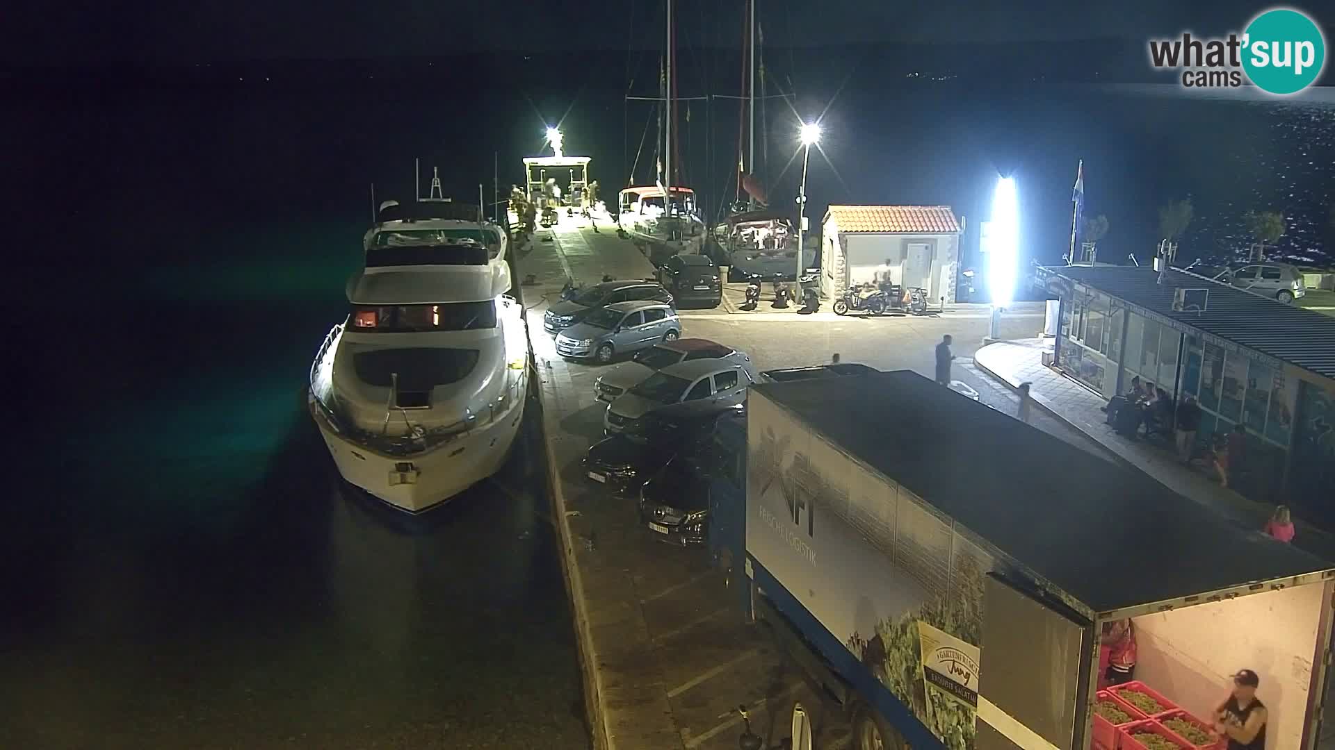 Webcam Bol Hafen & Ortszentrum – Liveblick aus Bol auf der Insel Brač