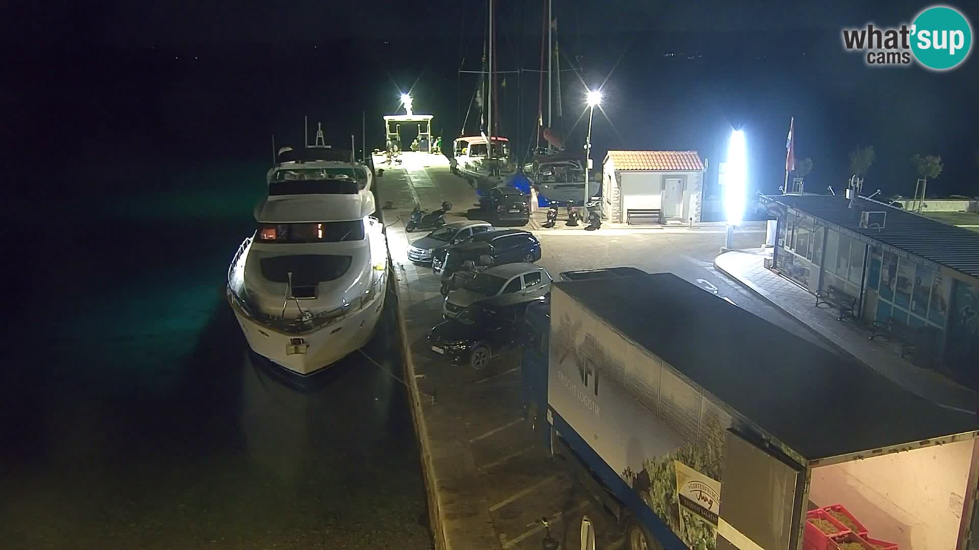 Webcam Bol Hafen & Ortszentrum – Liveblick aus Bol auf der Insel Brač