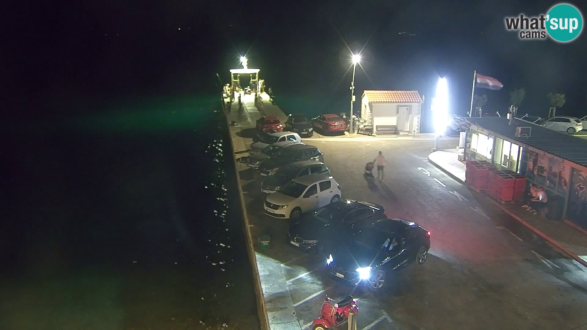Webcam Bol centre-ville & marina – Vue en direct depuis Bol, île de Brač