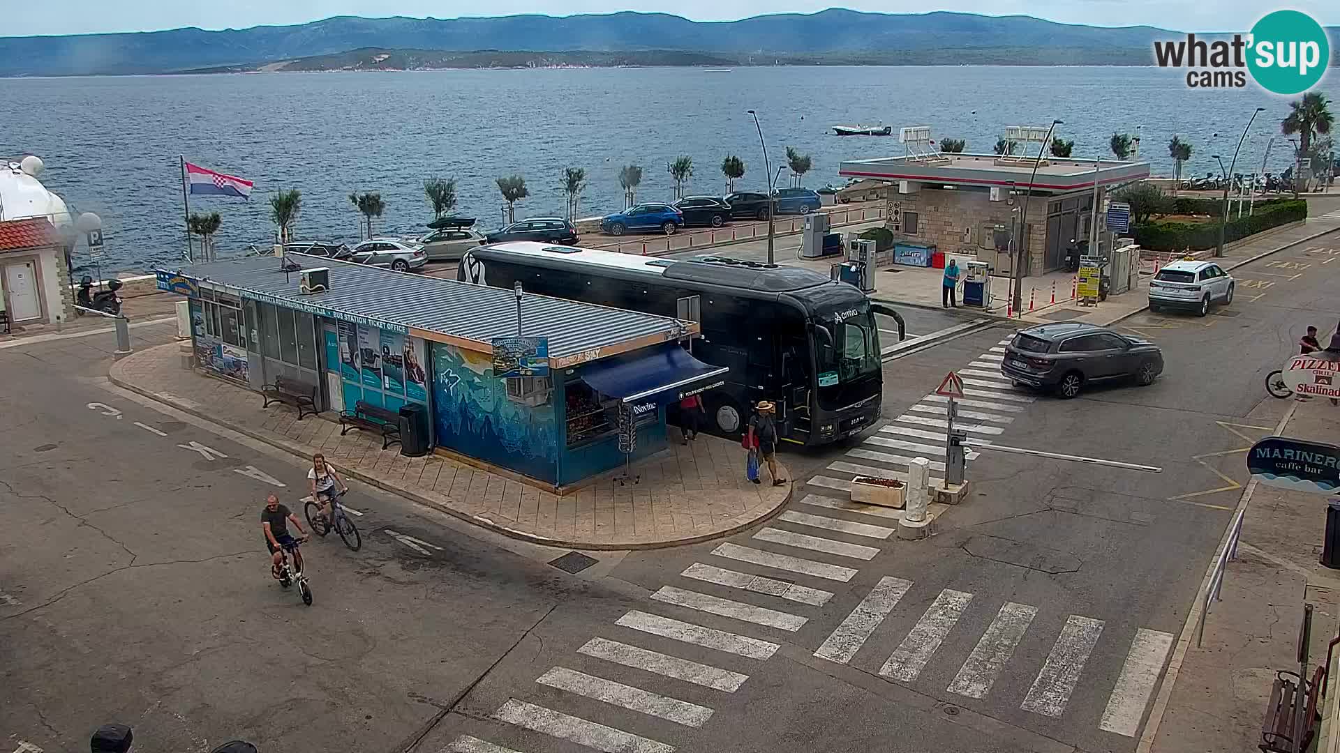 Webcam Bol Centre-Ville & Marina – Vue en direct depuis Bol, île de Brač