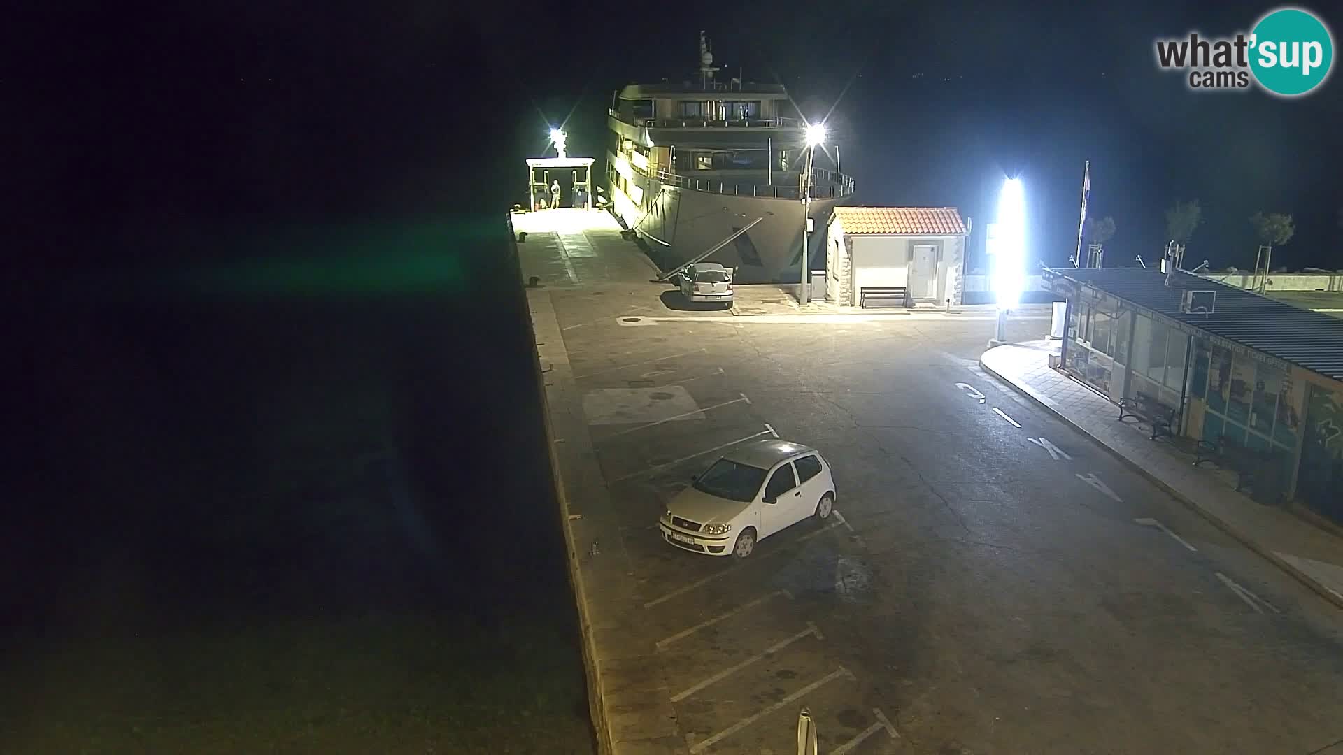 Webcam Bol centre-ville & marina – Vue en direct depuis Bol, île de Brač