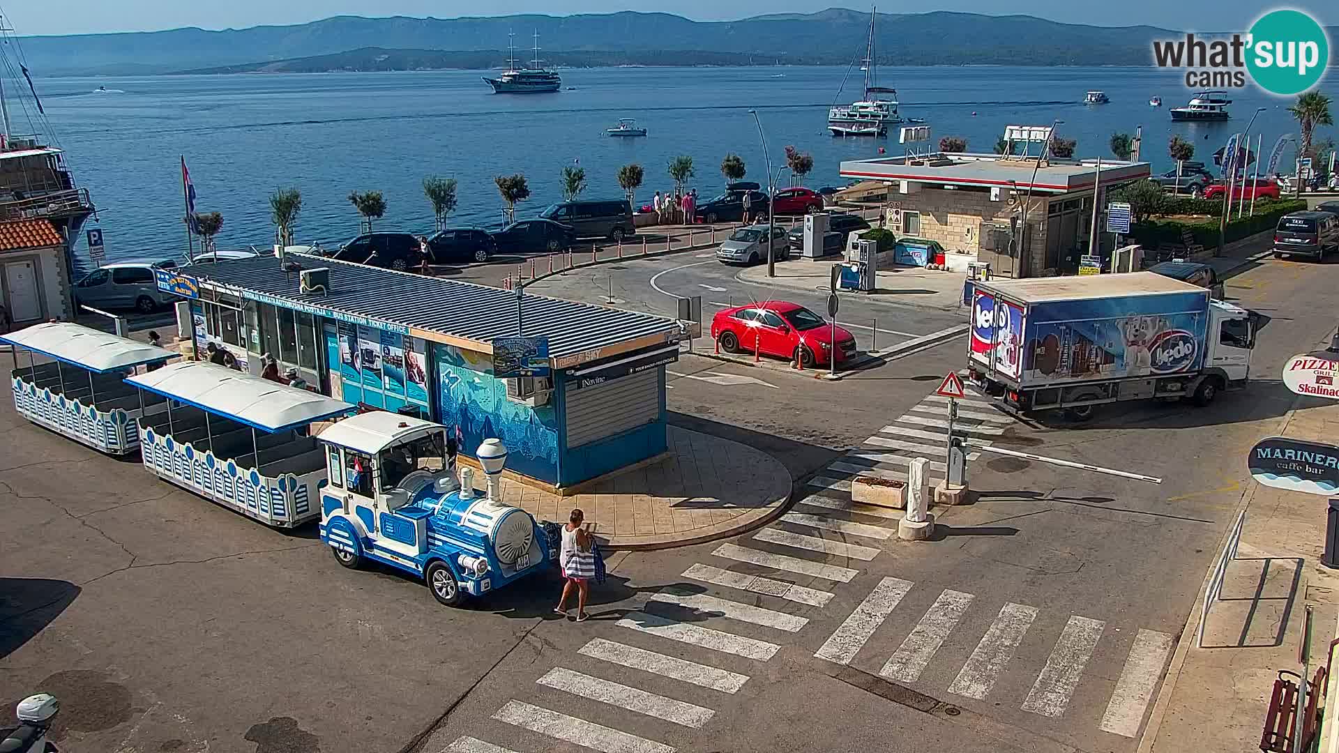 Webcam Bol Town Center & Marina – Live View from Bol, Brač