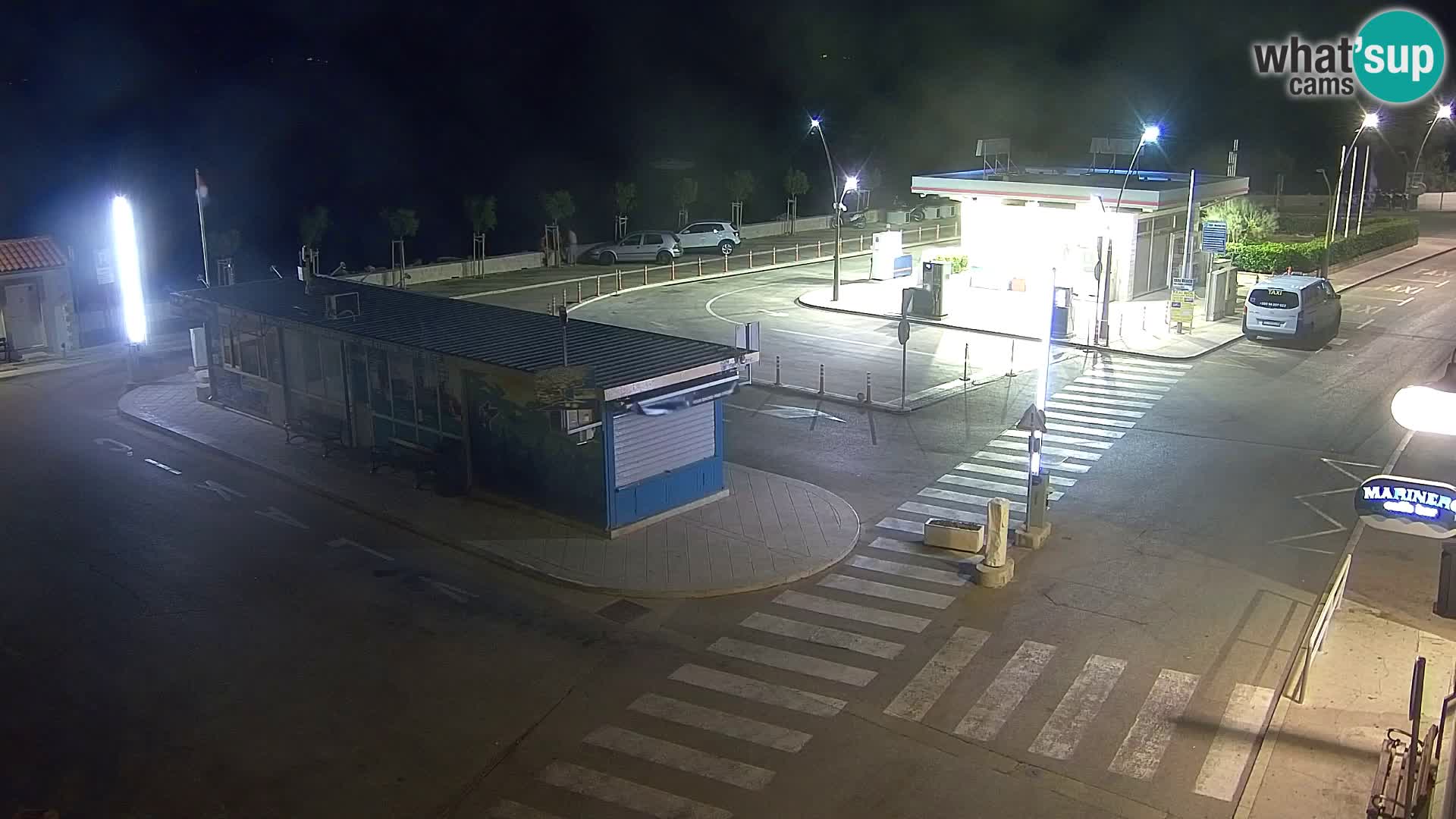 Webcam Bol Centro e Marina – Vista live dal porto di Bol