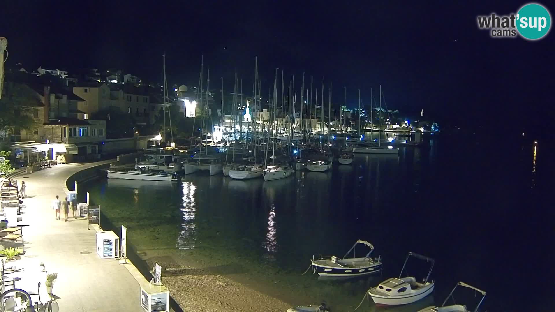 Webcam Bol Town Center & Marina – Live View from Bol, Brač