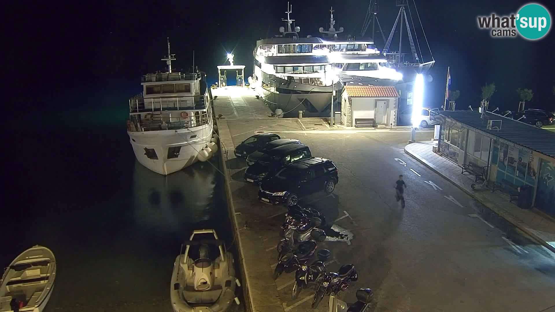 Webcam Bol Hafen & Ortszentrum – Liveblick aus Bol auf der Insel Brač