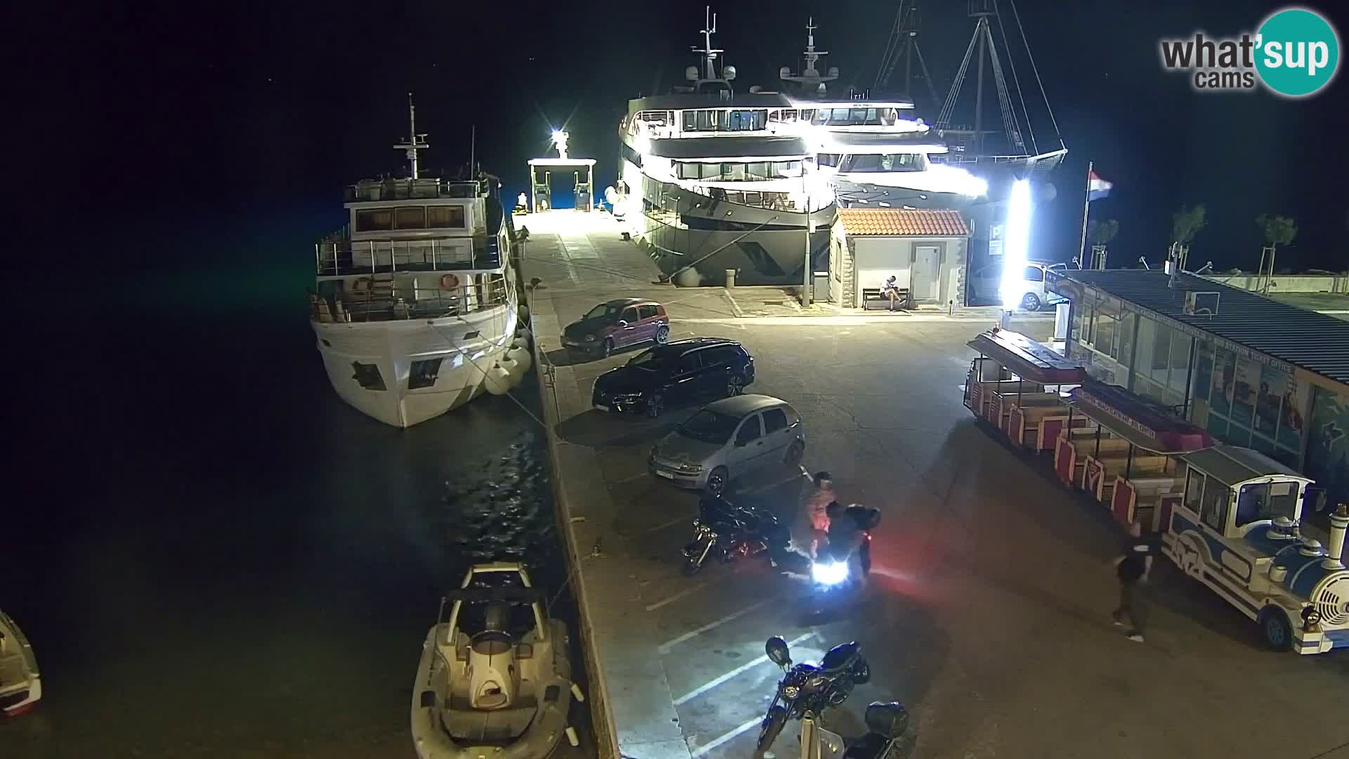 Webcam Bol Hafen & Ortszentrum – Liveblick aus Bol auf der Insel Brač
