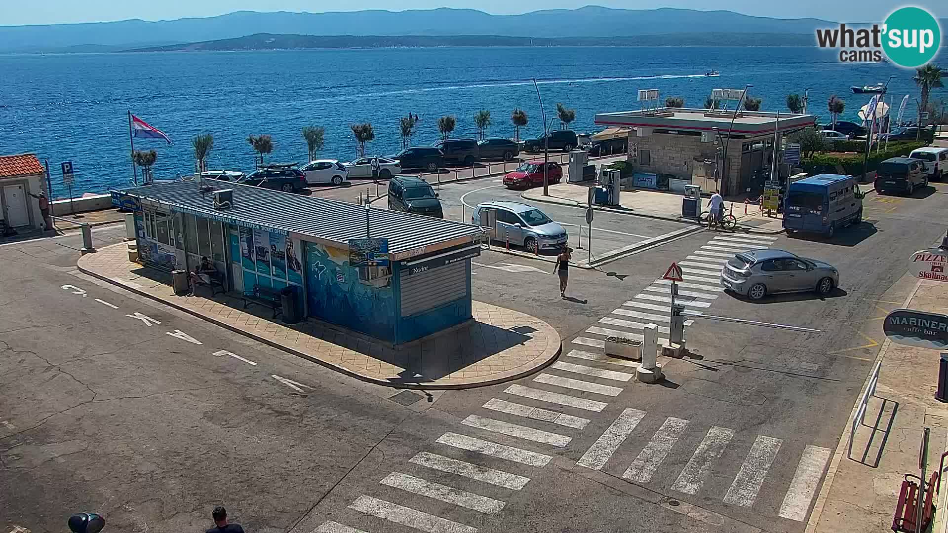 Webcam Bol Centre-Ville & Marina – Vue en direct depuis Bol, île de Brač