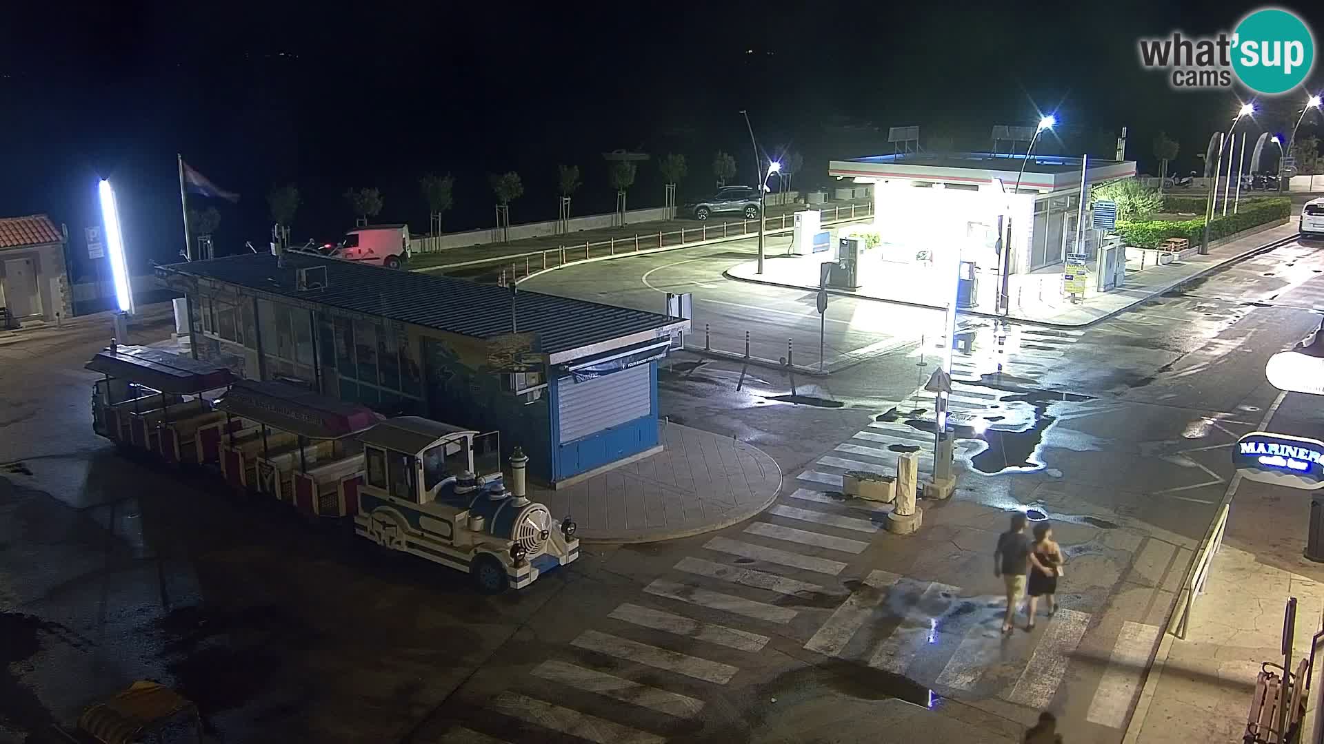 Webcam Bol Centro e Marina – Vista live dal porto di Bol