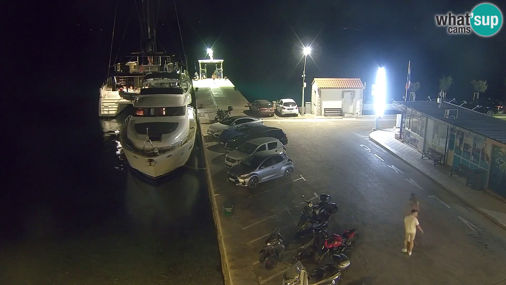 Webcam Bol centre-ville & marina – Vue en direct depuis Bol, île de Brač