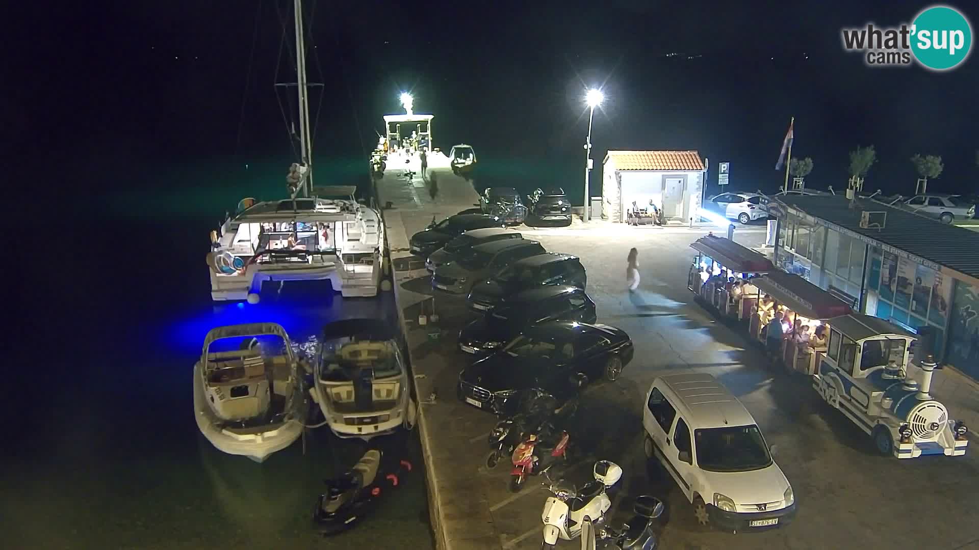 Webcam Bol centre-ville & marina – Vue en direct depuis Bol, île de Brač