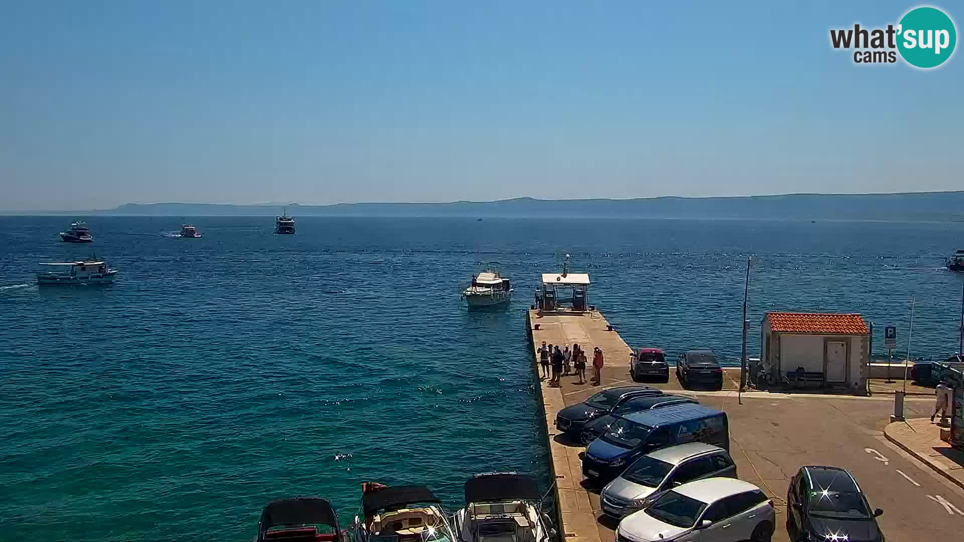 Webcam Bol Hafen & Ortszentrum – Liveblick aus Bol auf der Insel Brač