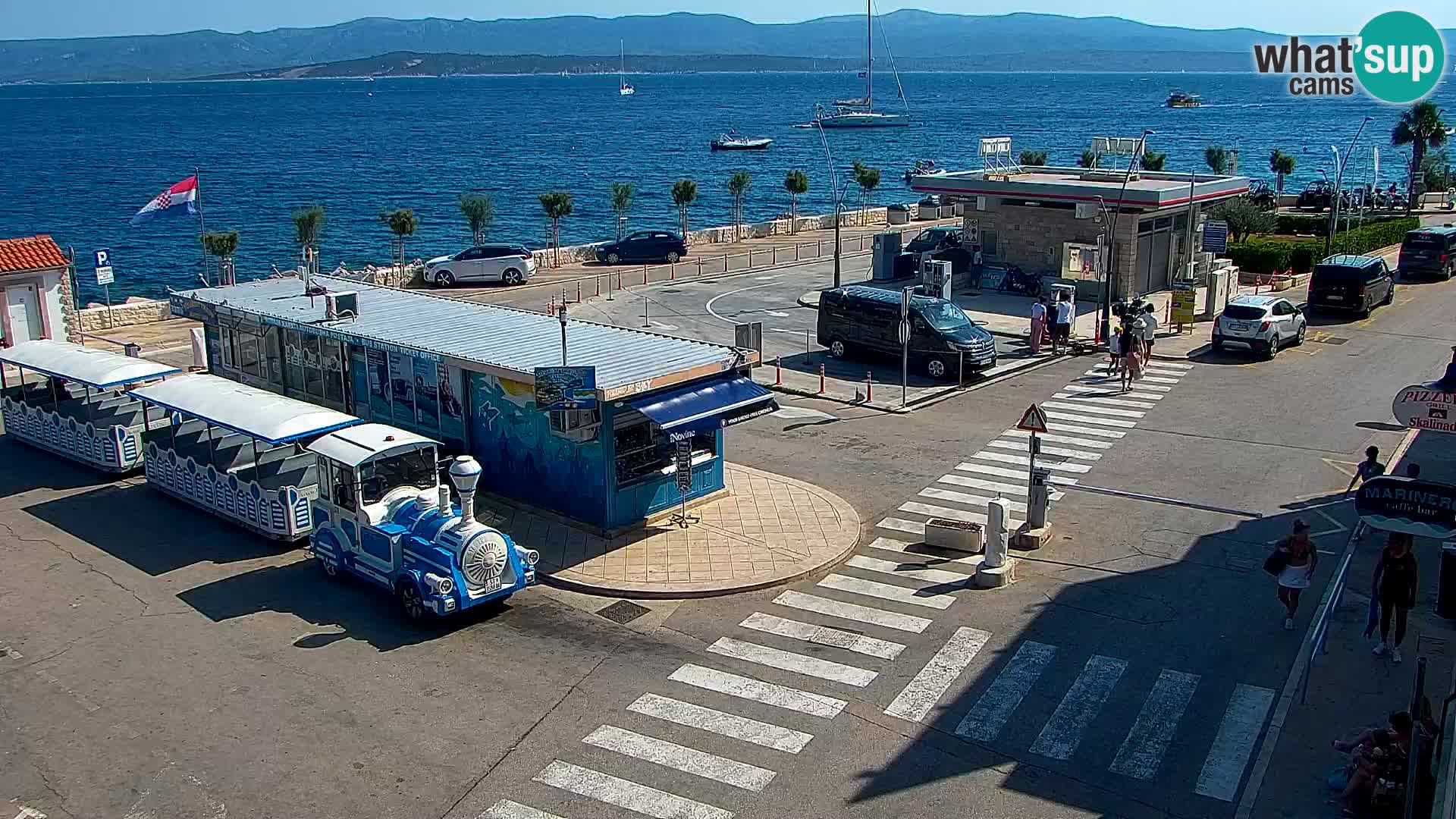 Webcam Bol Hafen & Ortszentrum – Liveblick aus Bol auf der Insel Brač