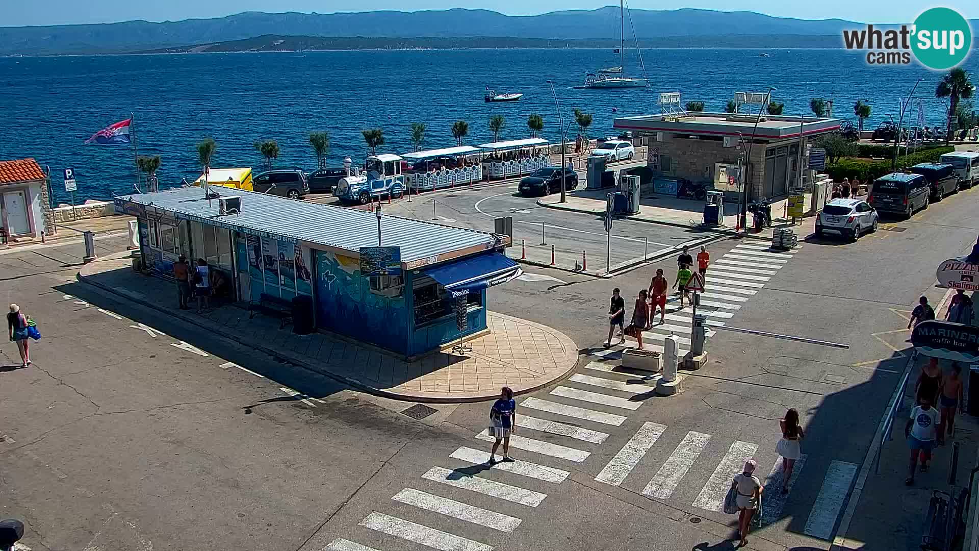 Webcam Bol Town Center & Marina – Live View from Bol, Brač