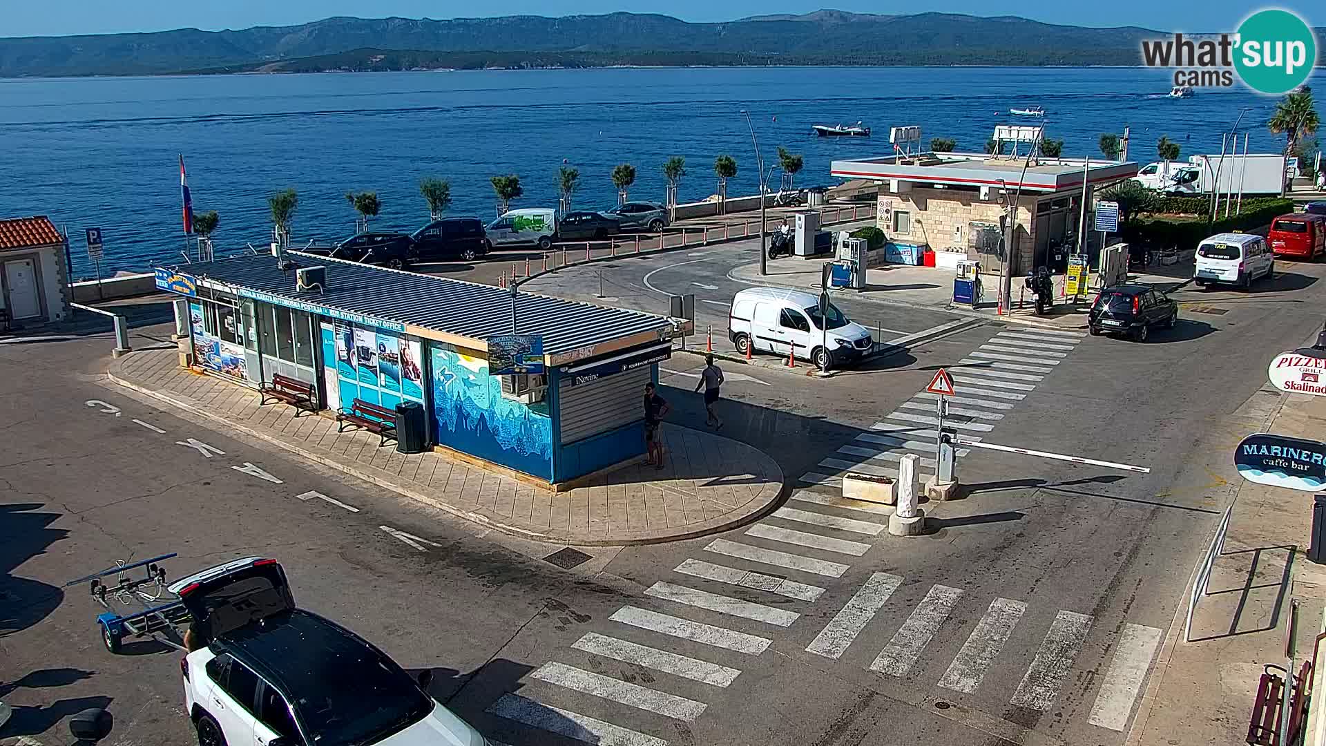 Webcam Bol Town Center & Marina – Live View from Bol, Brač