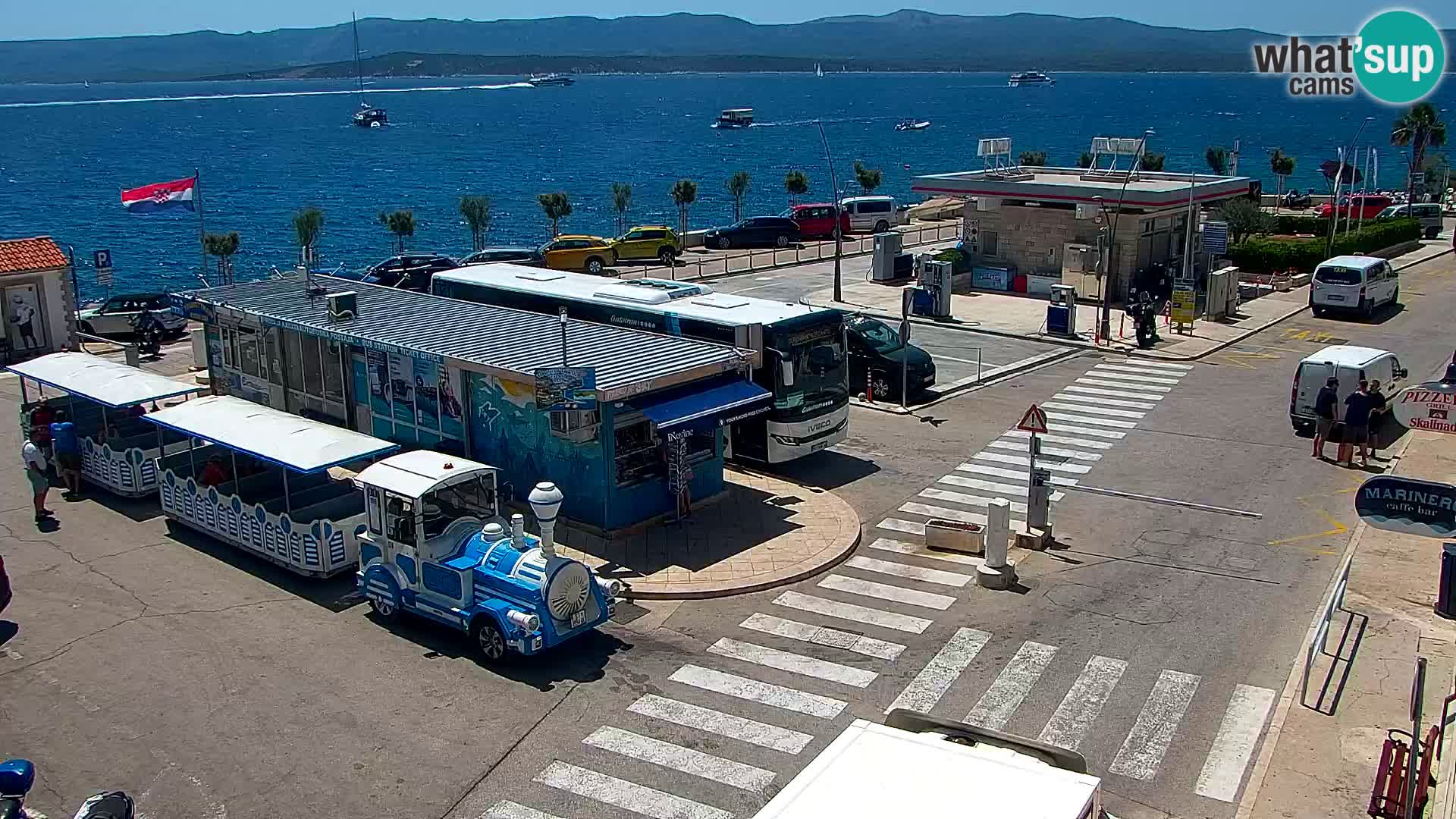 Webcam Bol Town Center & Marina – Live View from Bol, Brač